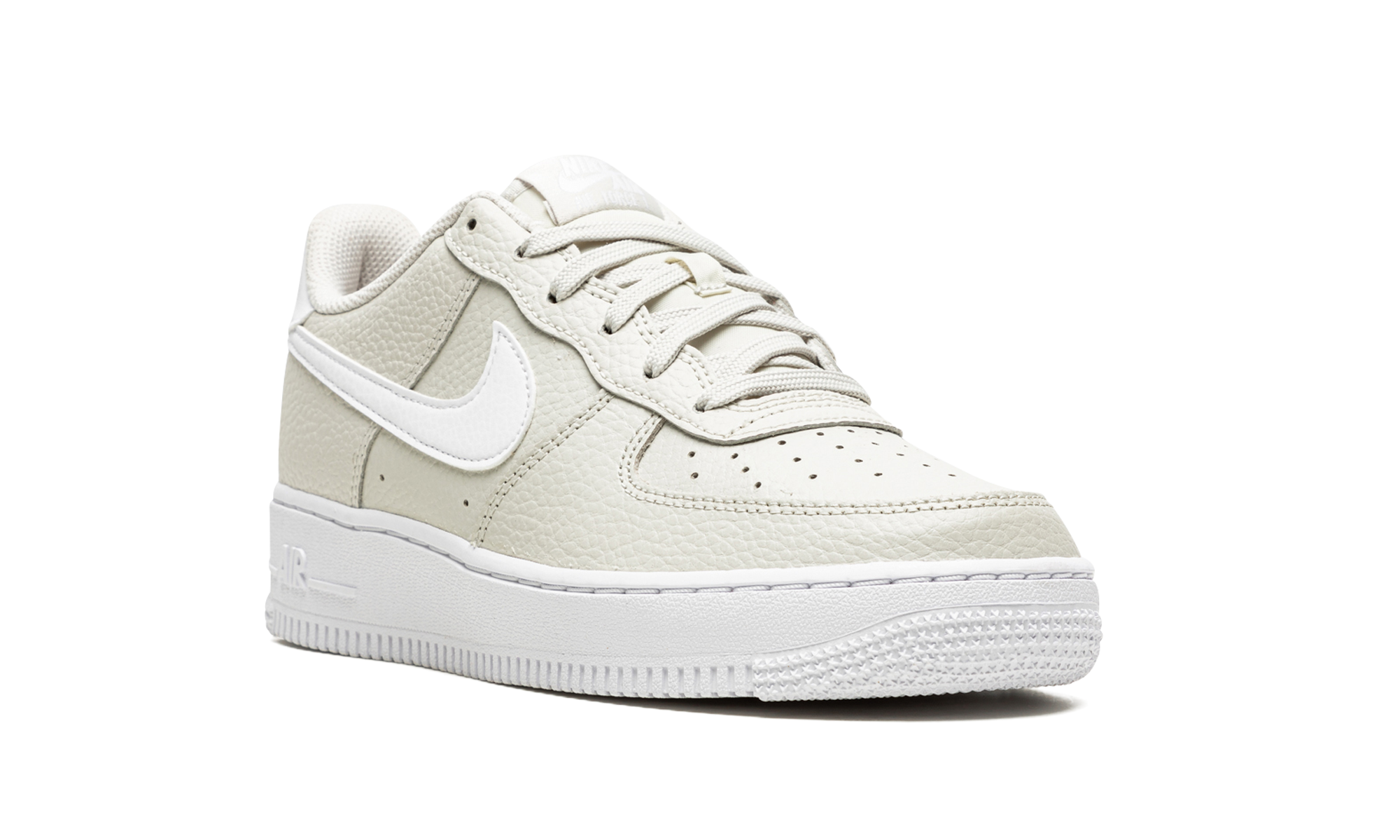 nike air force 1 low light bone gs+CT3839-001+diagnol right view