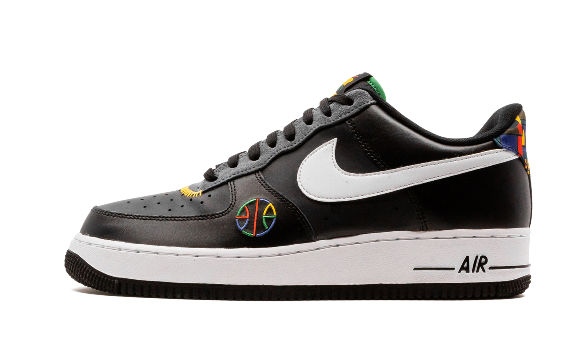 nike air force 1 low live together play together peace+DC1483-001+diagnol right view 1