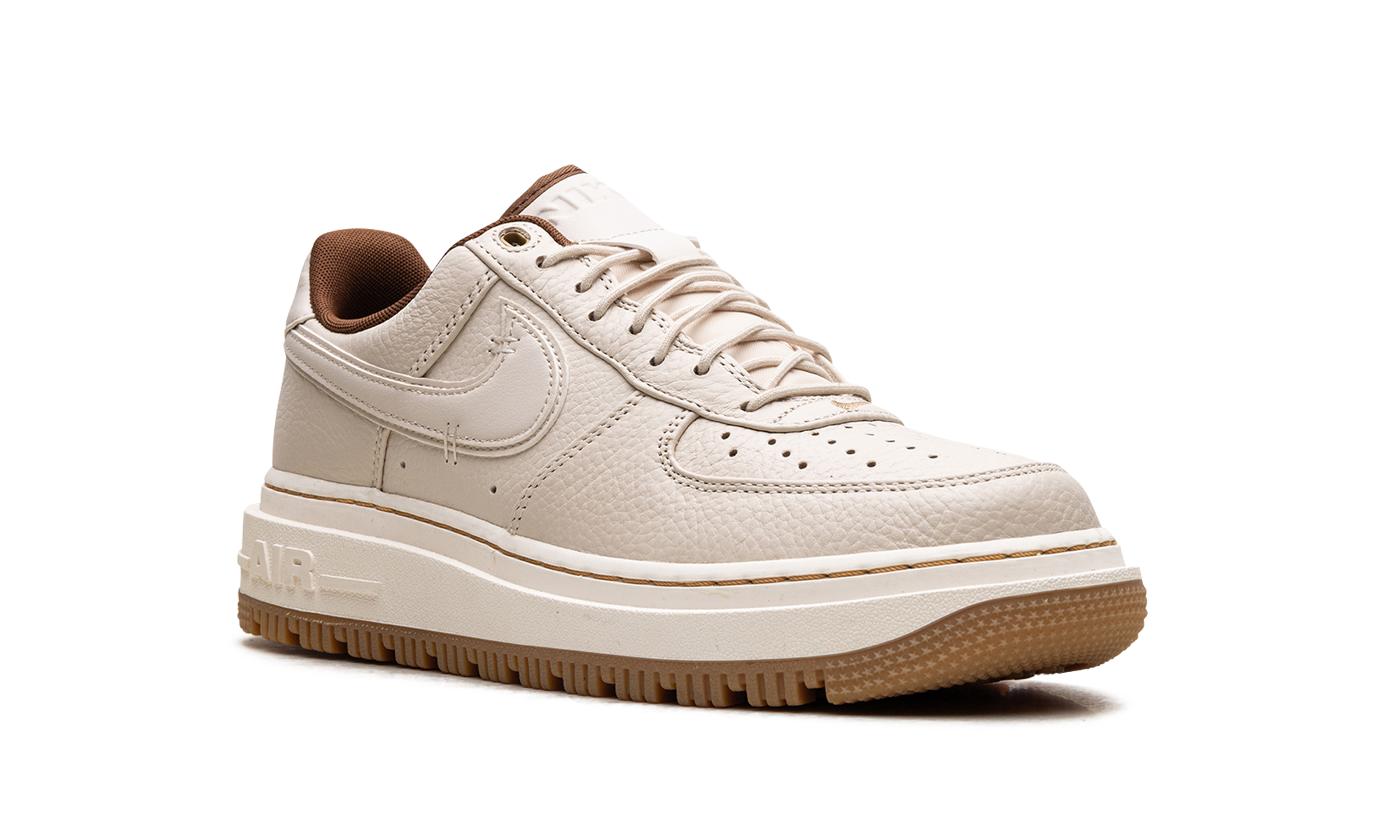 nike air force 1 low luxe pearl white+DB4109-200+diagnol right view