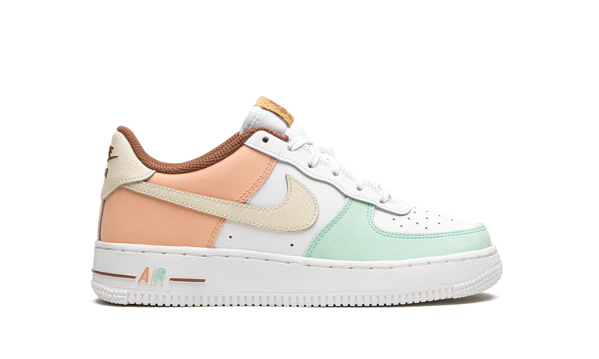 nike air force 1 low lv8 ice cream gs+DX3727-100+right view