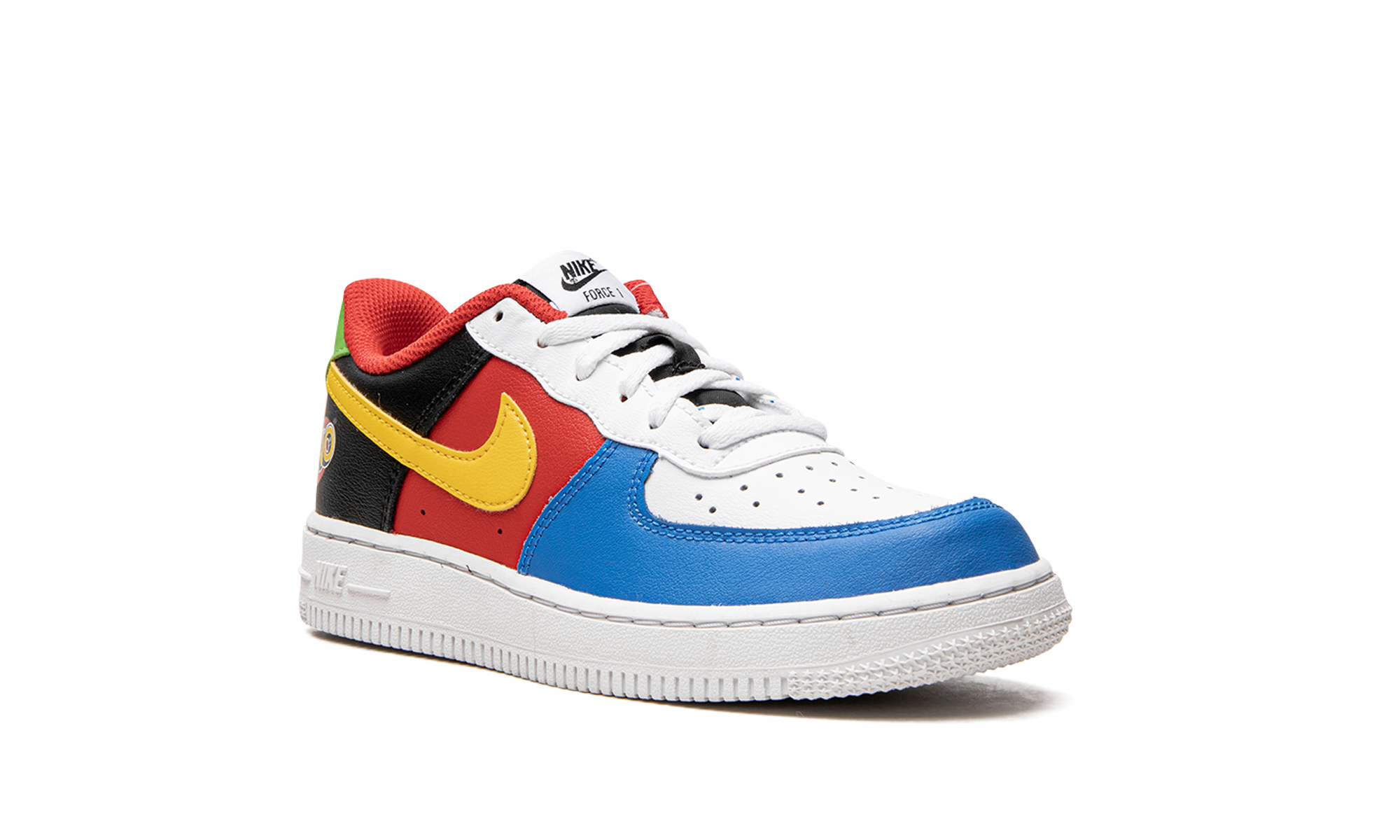 nike air force 1 low lv8 qs uno ps+DO6635-100+diagnol right view