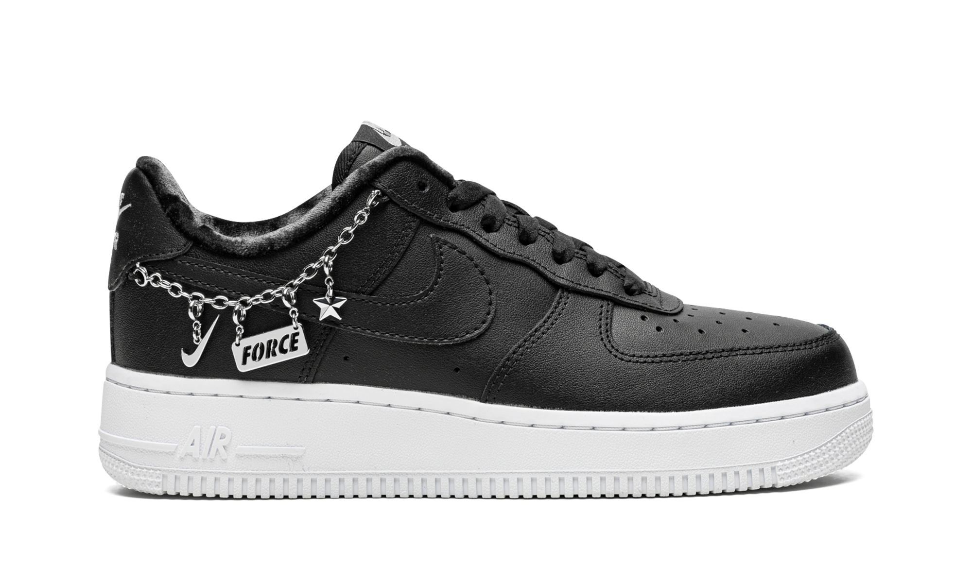 nike air force 1 low lx black pendant women s+DD1525-001+right view