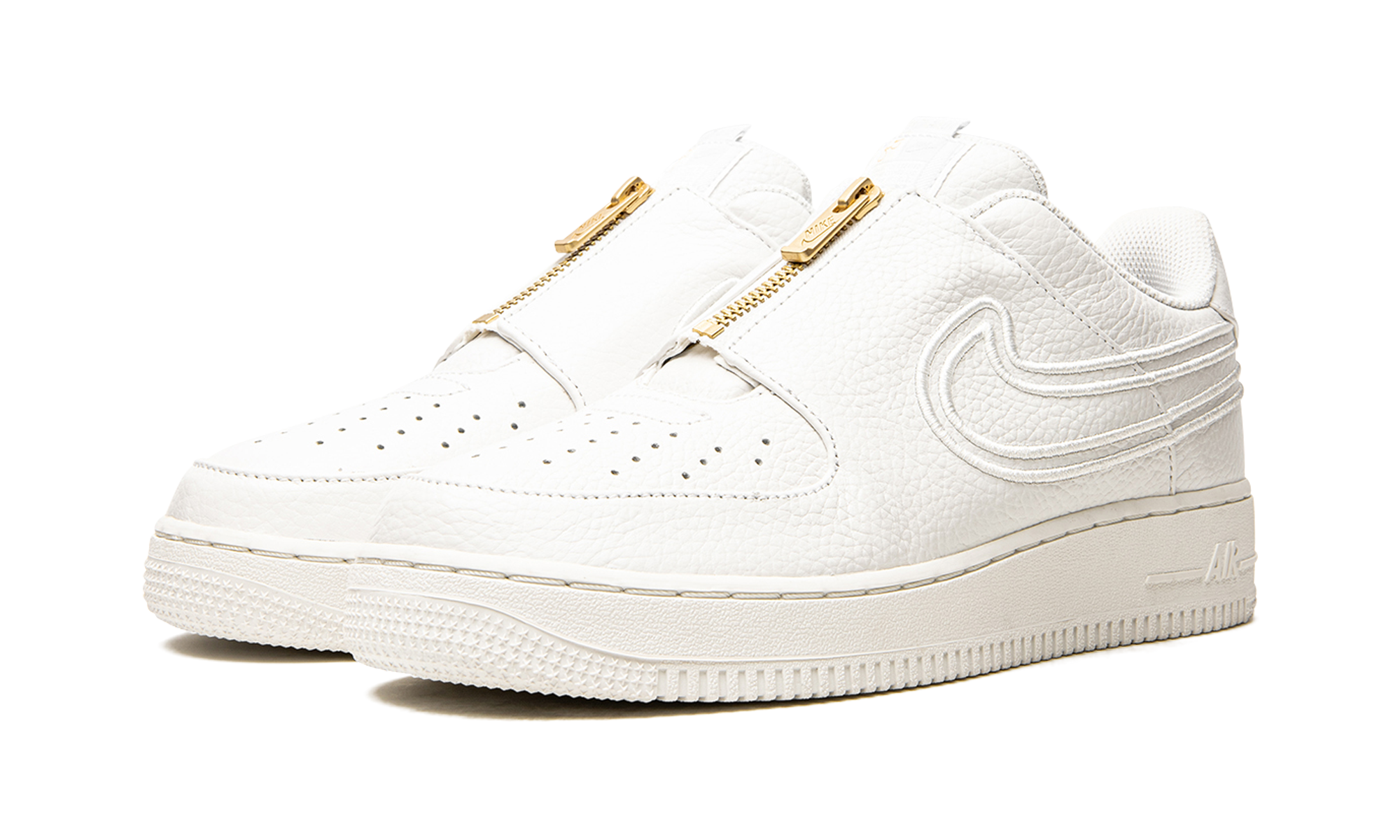 nike air force 1 low lxx zip serena williams summit white women s+DM5036-100+diagnol left view