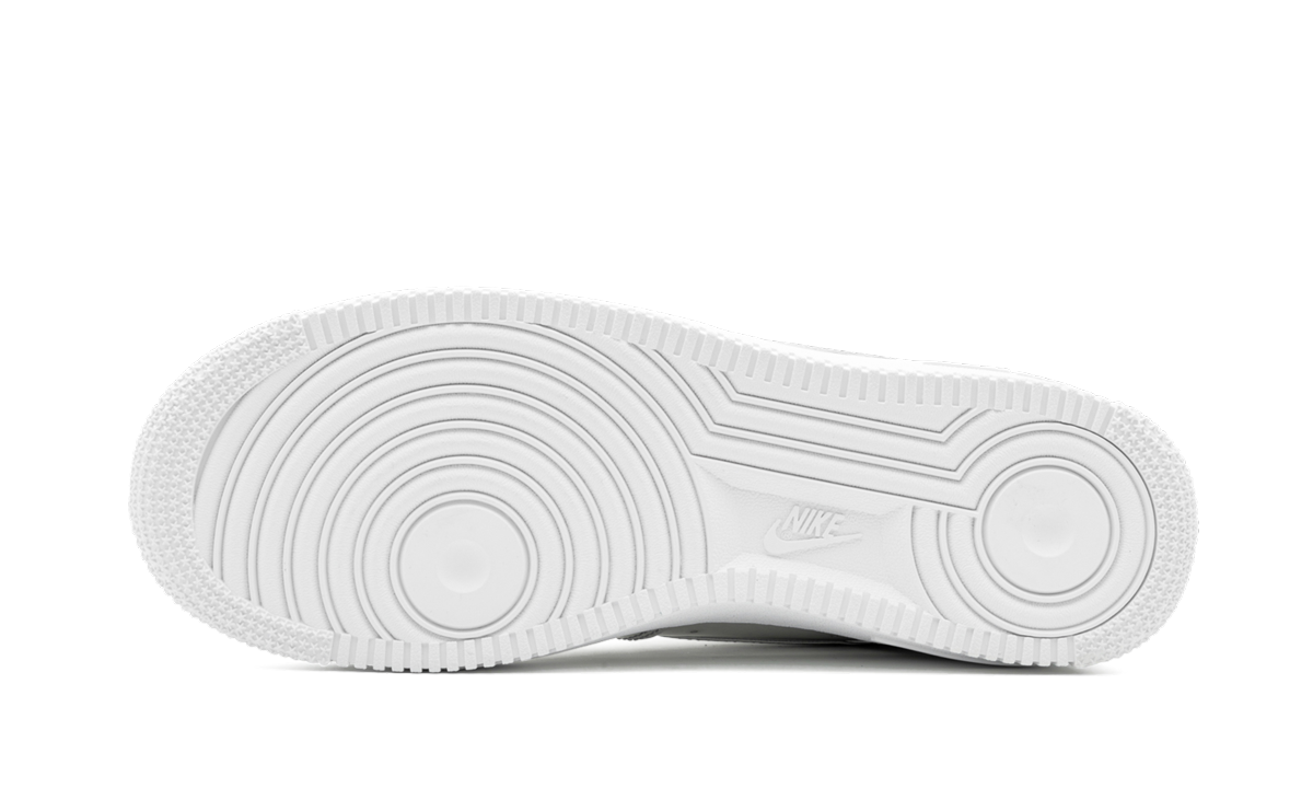 nike air force 1 low metallic chrome women s+CQ6566-001+bottom view