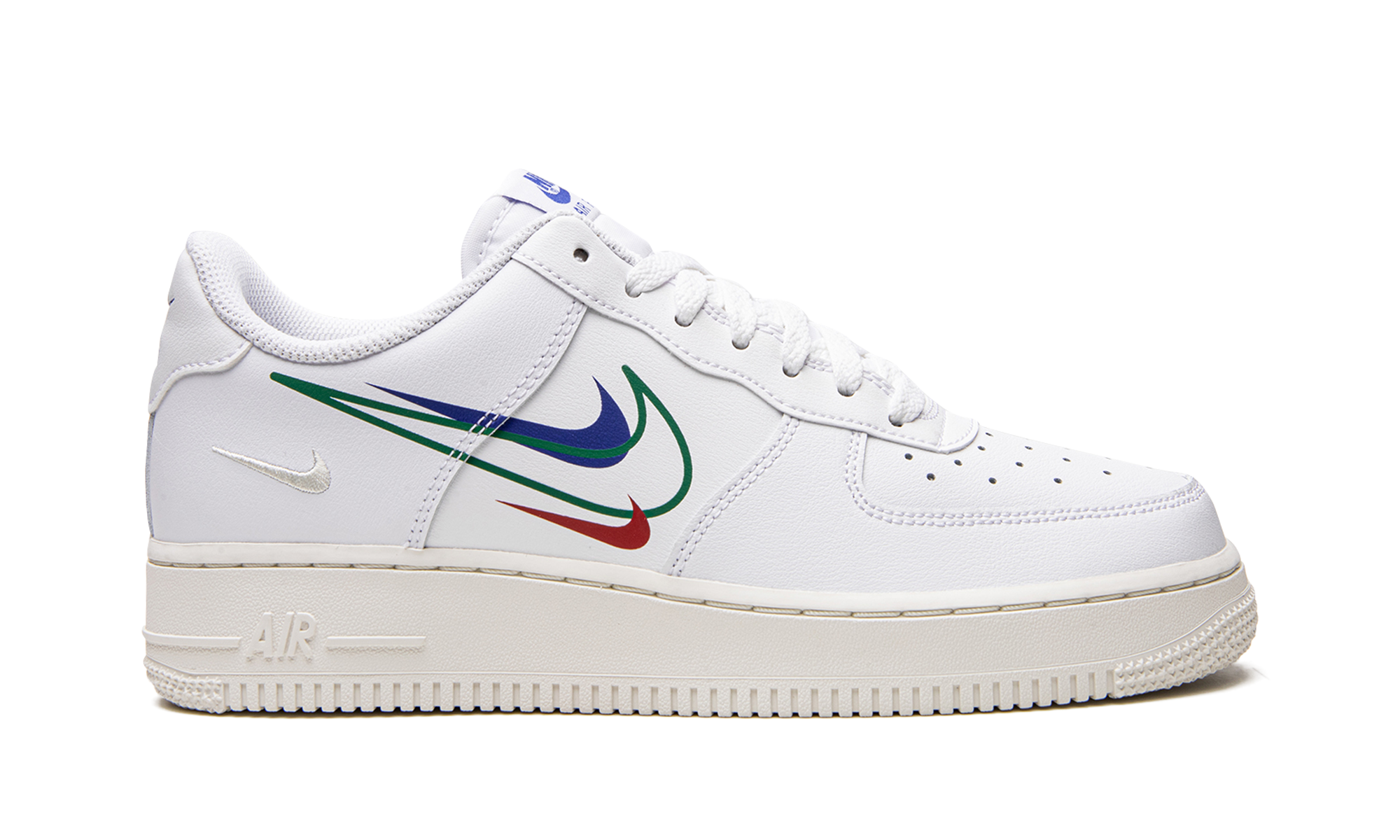 nike air force 1 low multi swoosh+DM9096-101+right view