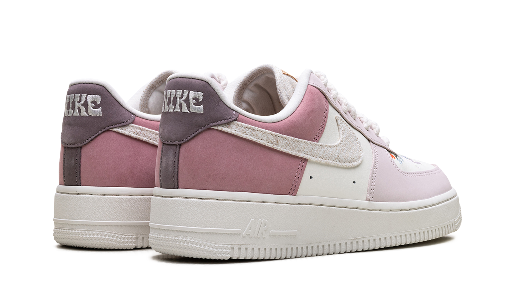 nike air force 1 low mushroom women s+IB8874-111+diagnol right behind view