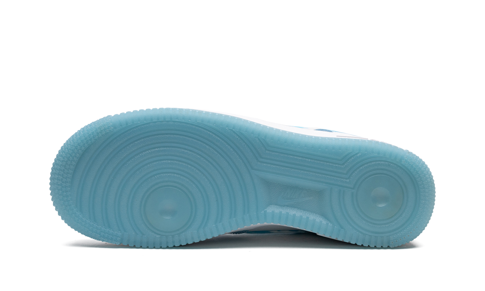 nike air force 1 low nail art white blue women s+DX2937-100+bottom view