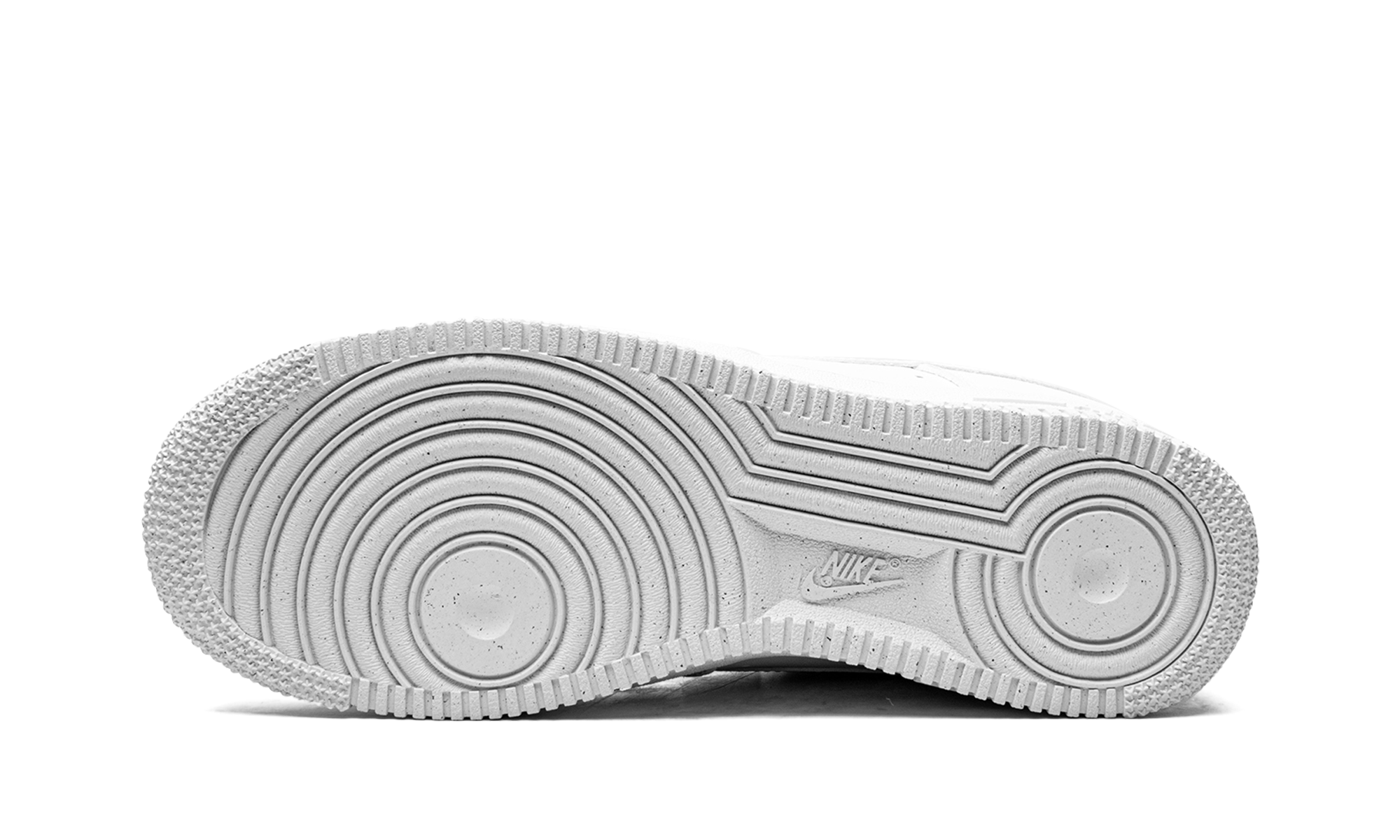 nike air force 1 low next nature white metallic grey women s+DC9486-101+bottom view