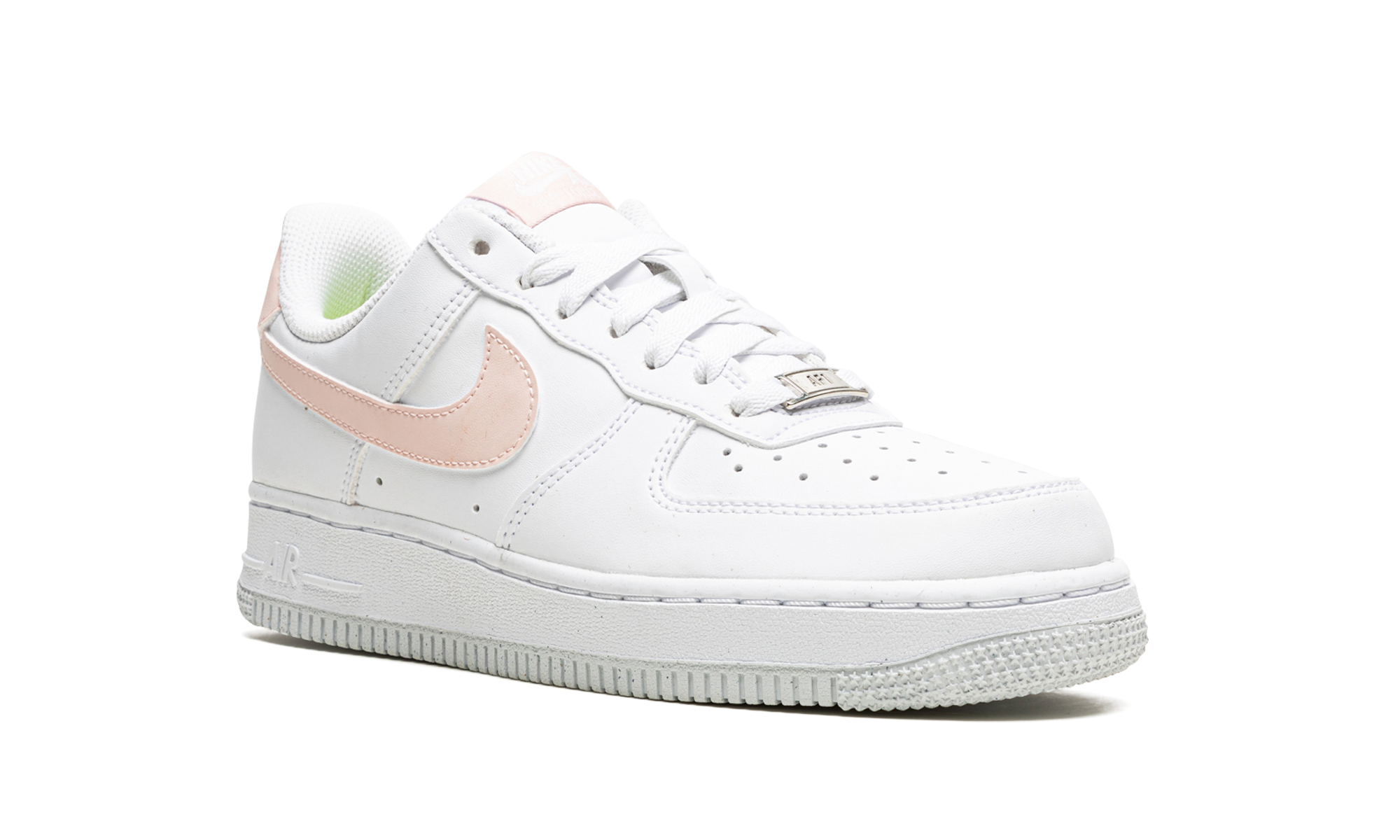 nike air force 1 low next nature white pale coral women s+DC9486-100+diagnol right view