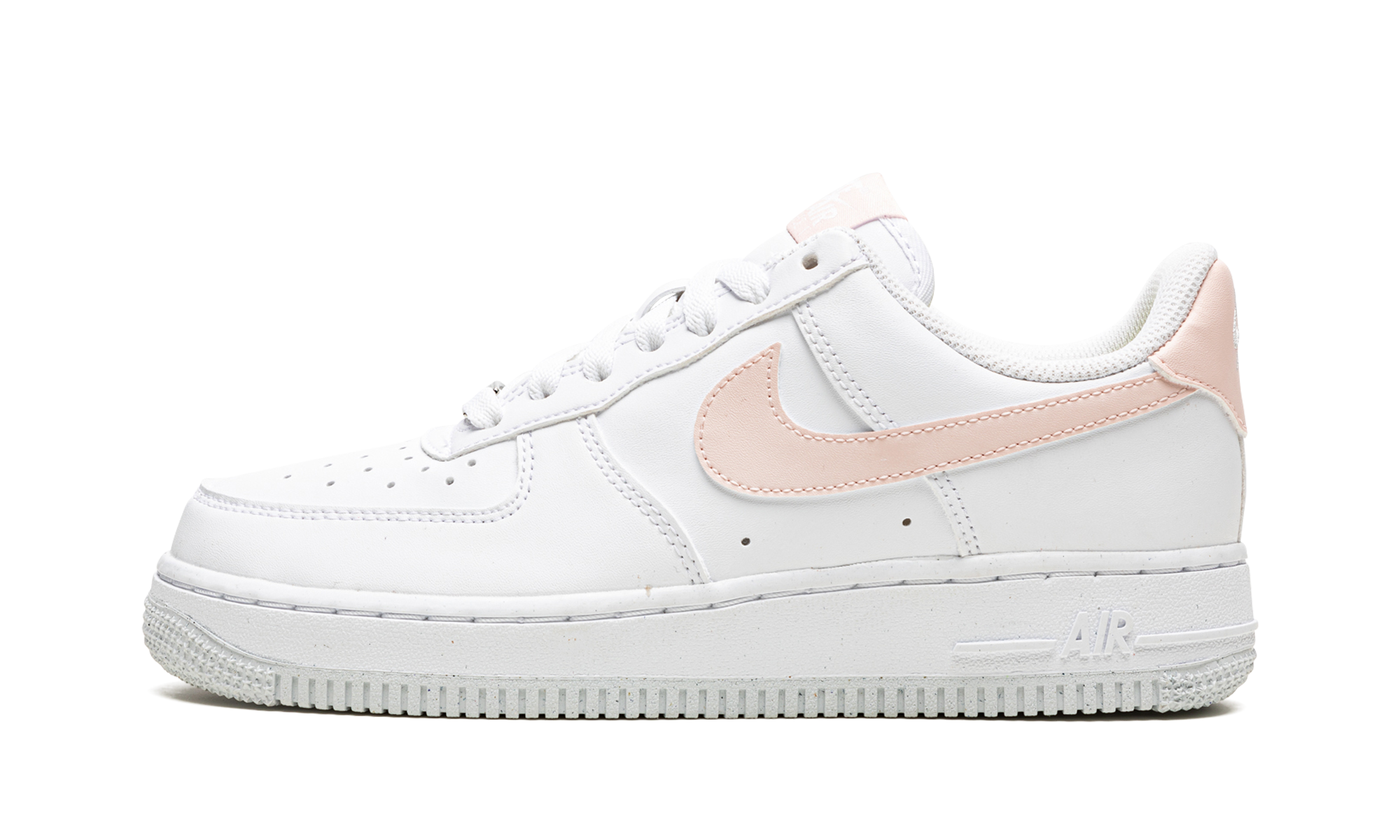 nike air force 1 low next nature white pale coral women s+DC9486-100+diagnol right view 1