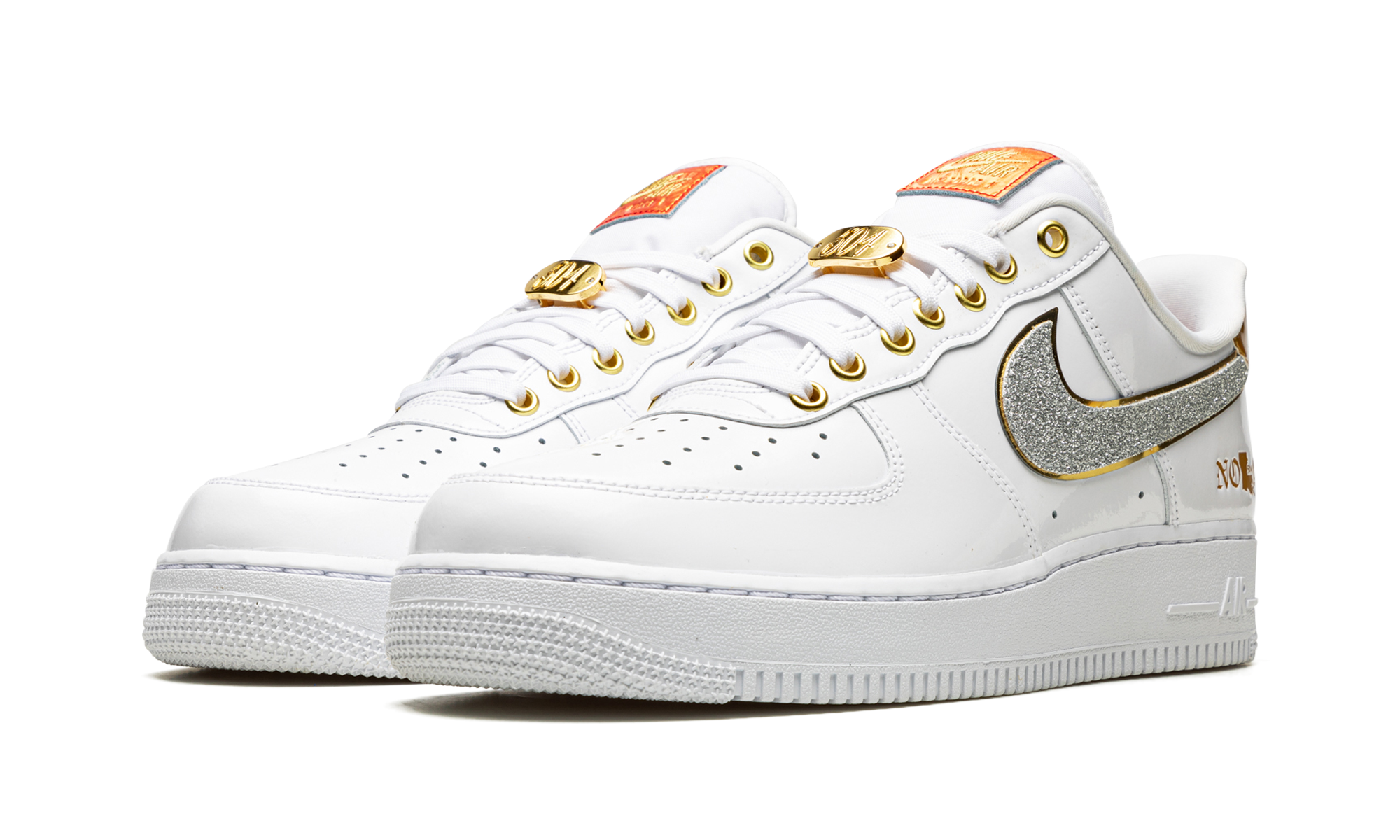 nike air force 1 low nola+DZ5425-100+diagnol left view