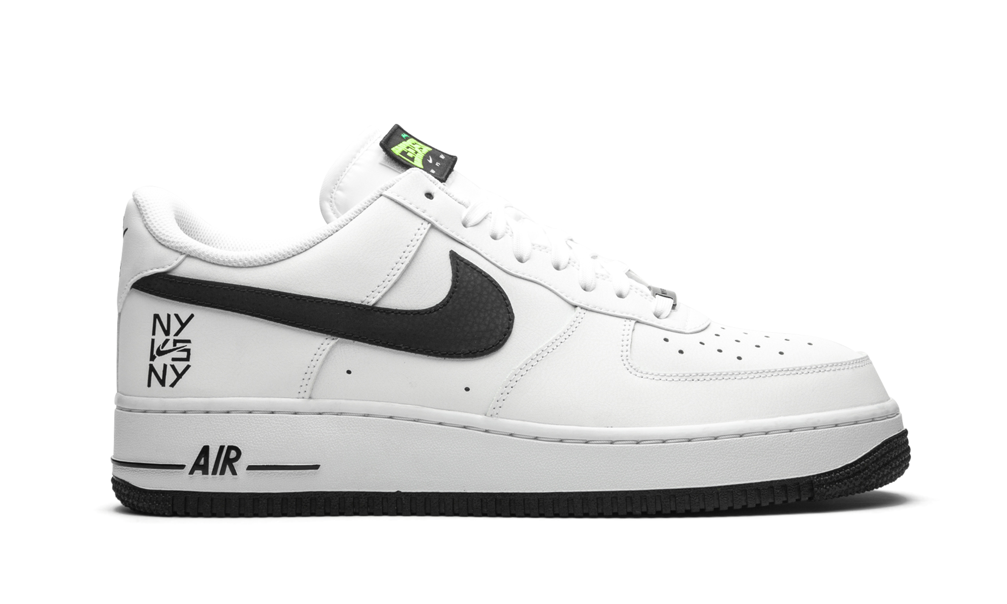 nike air force 1 low ny vs ny white black 2020+CW7297-100+right view