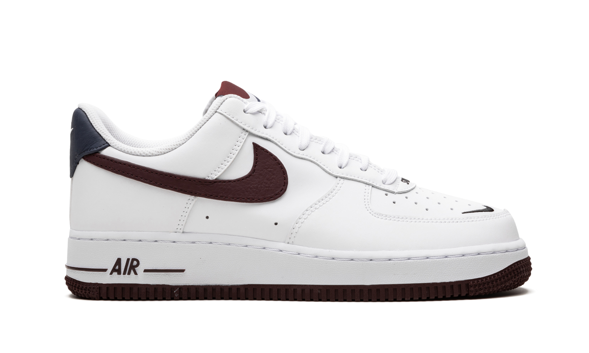 nike air force 1 low obsidian white university red+CJ8731-100+right view