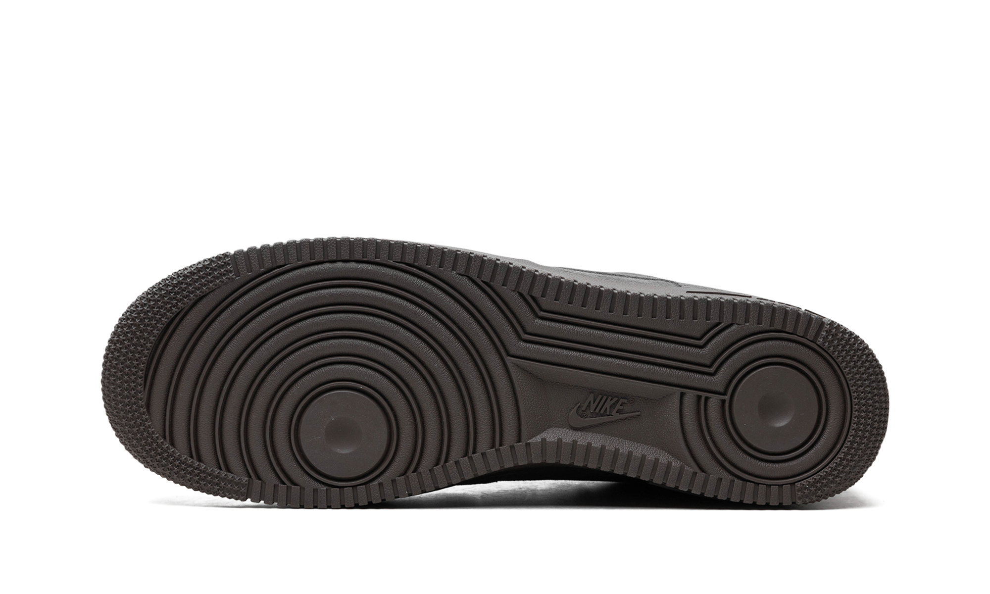 nike air force 1 low off noir dark chocolate+DO6730-001+bottom view