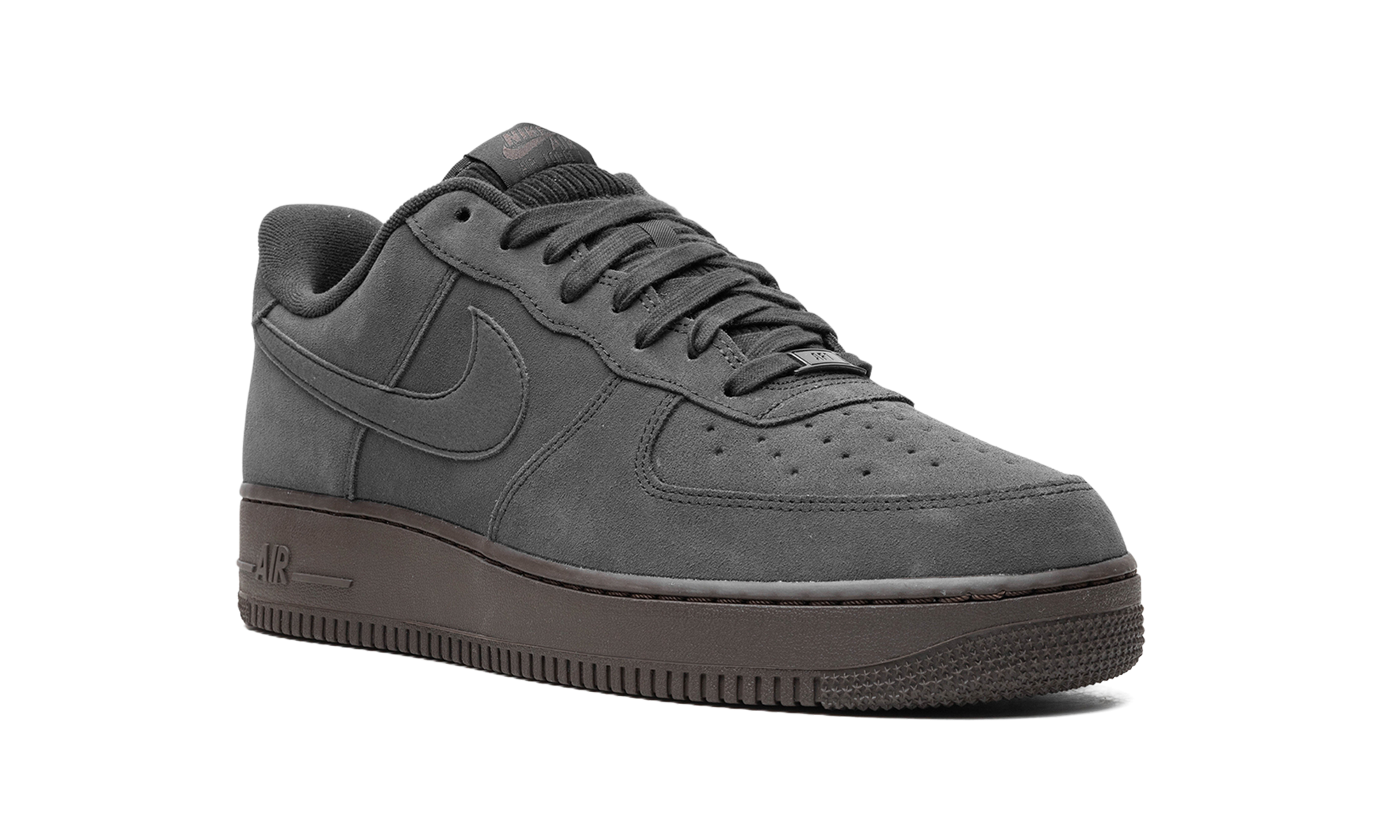 nike air force 1 low off noir dark chocolate+DO6730-001+diagnol right view
