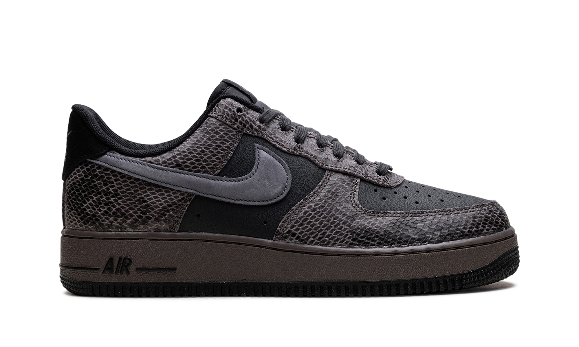 nike air force 1 low off noir snakeskin+HF2898-001+right view