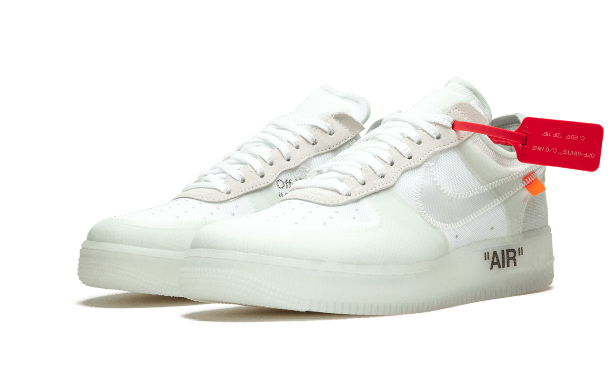 nike air force 1 low off white+AO4606-100+diagnol left view