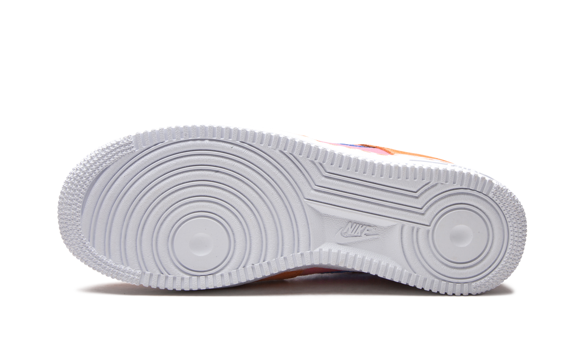 nike air force 1 low orange trance lotus pink pacific blue+CW7300-800+bottom view