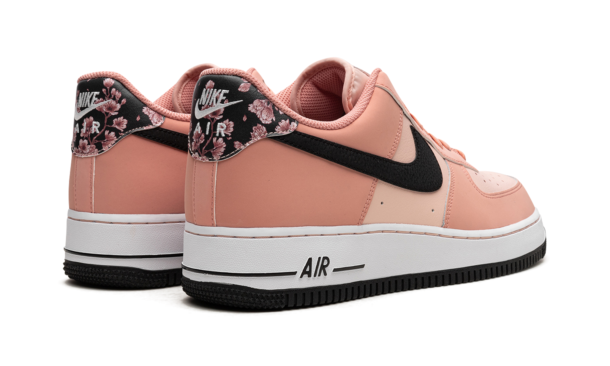 nike air force 1 low peach pack pink quartz+CU6649-100+left diagnol single view
