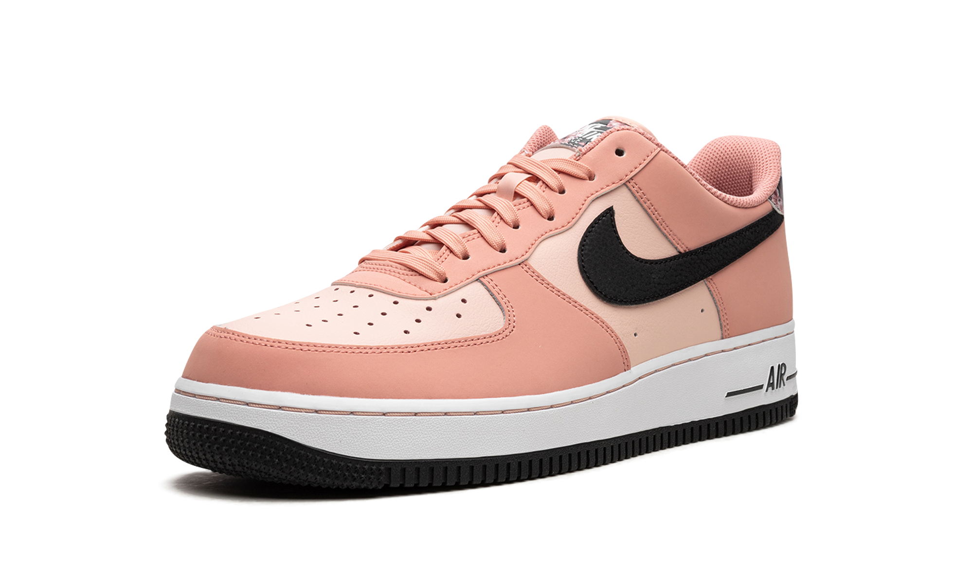 nike air force 1 low peach pack pink quartz+CU6649-100+bottom view