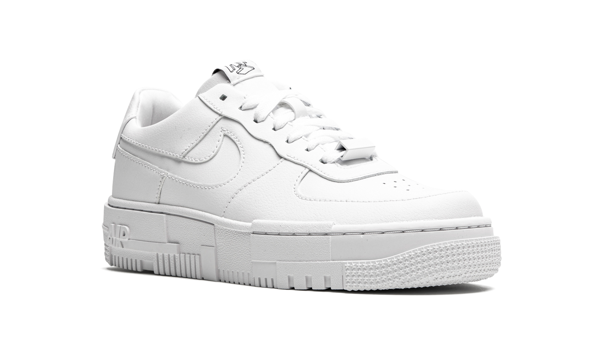 nike air force 1 low pixel white women s+CK6649-100+diagnol right view