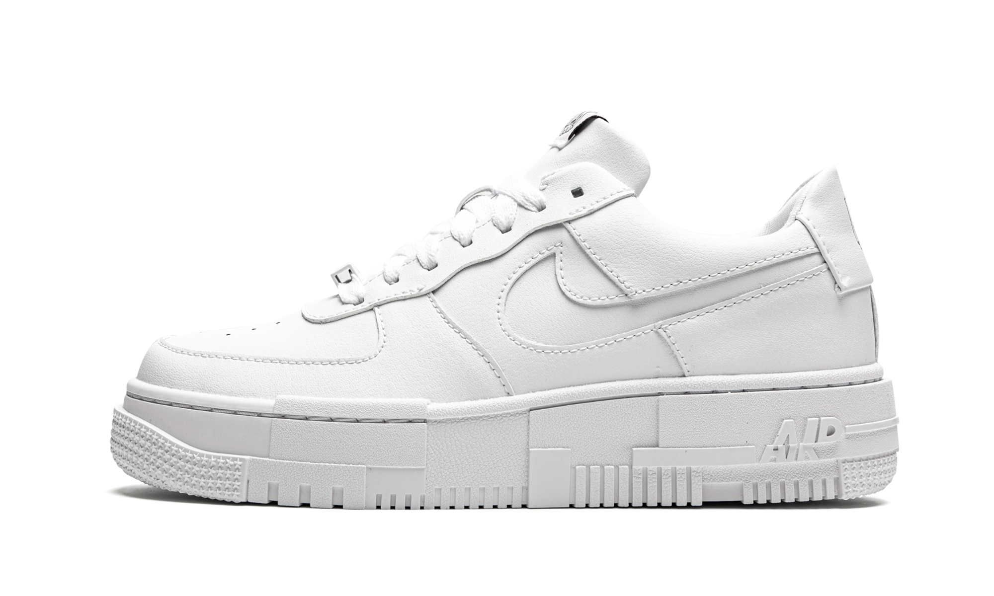 nike air force 1 low pixel white women s+CK6649-100+diagnol right view 1
