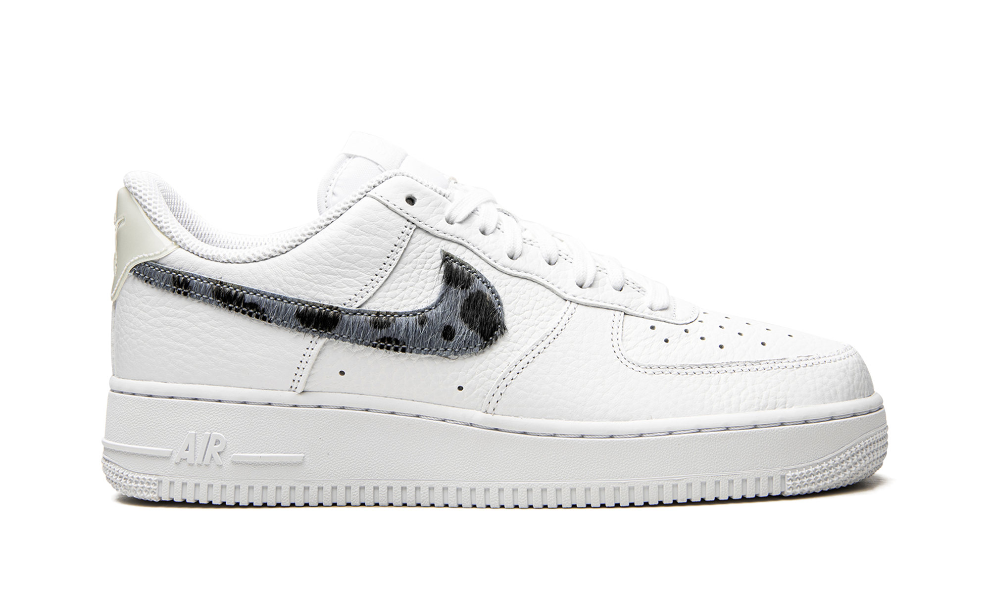 nike air force 1 low pony hair snakeskin midnight turquoise+CW7567-100+right view