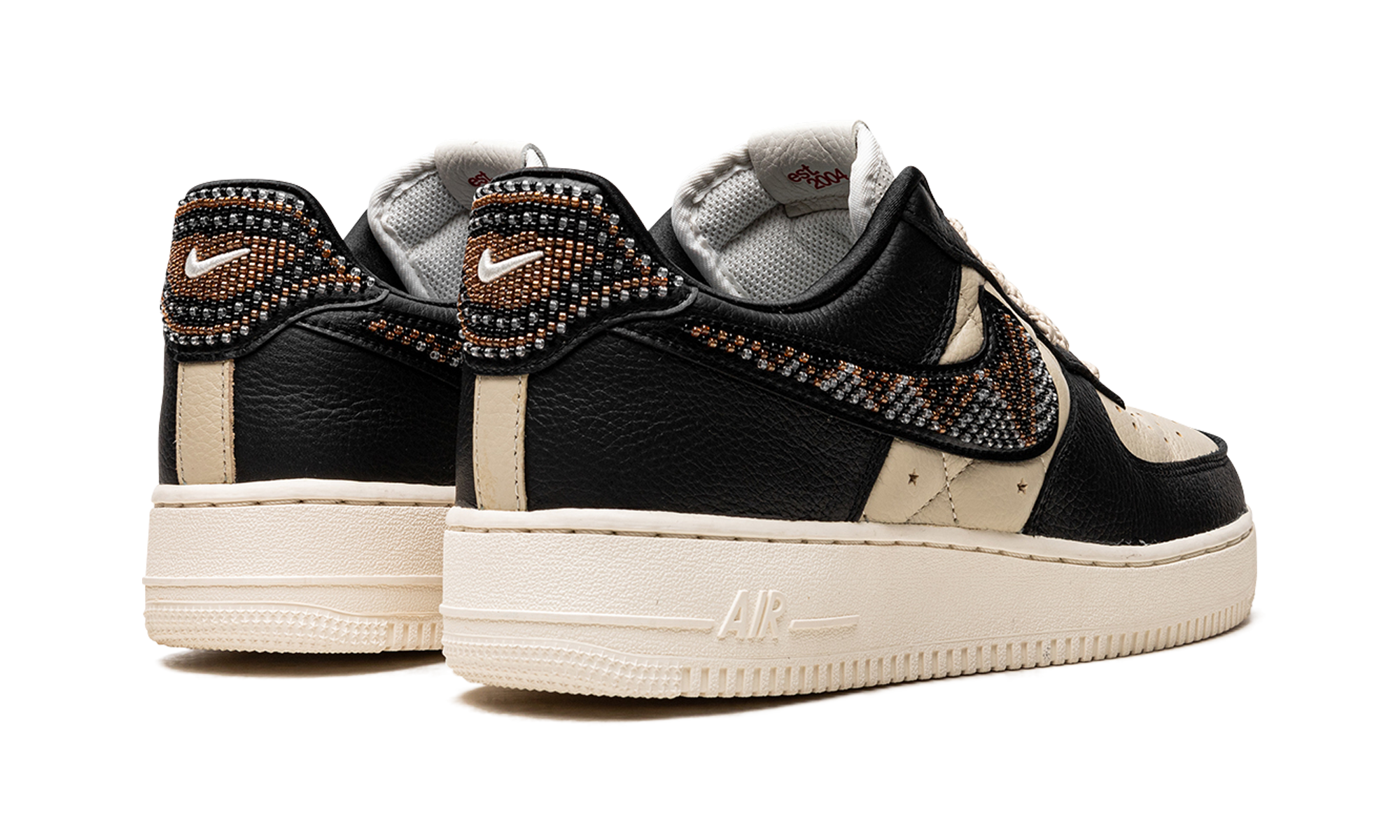 nike air force 1 low premium goods the sophia women s+DV2957-001+diagnol right behind view