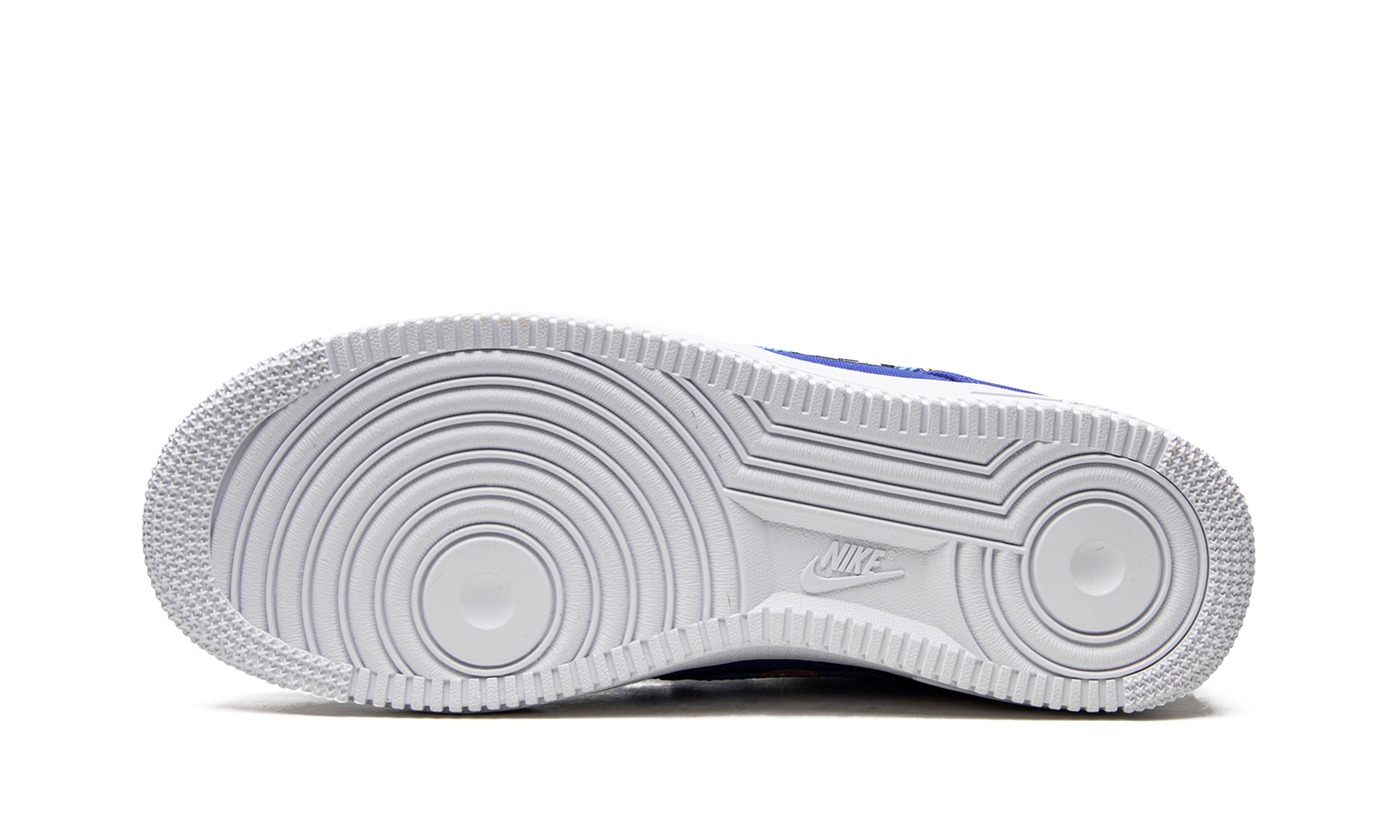 nike air force 1 low prm los angeles patched up+DX2304-400+bottom view