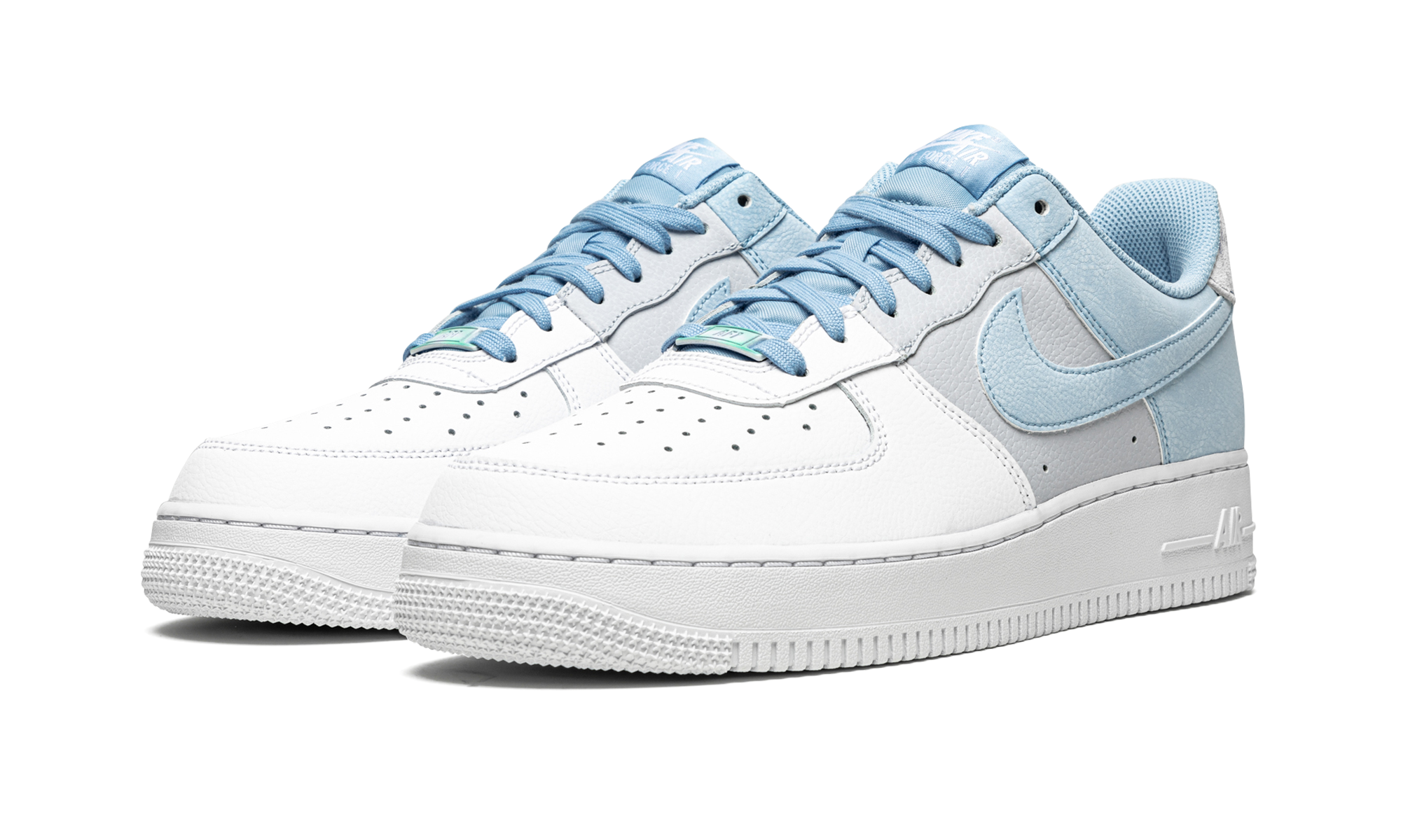 nike air force 1 low psychic blue+CZ0337-400+diagnol left view