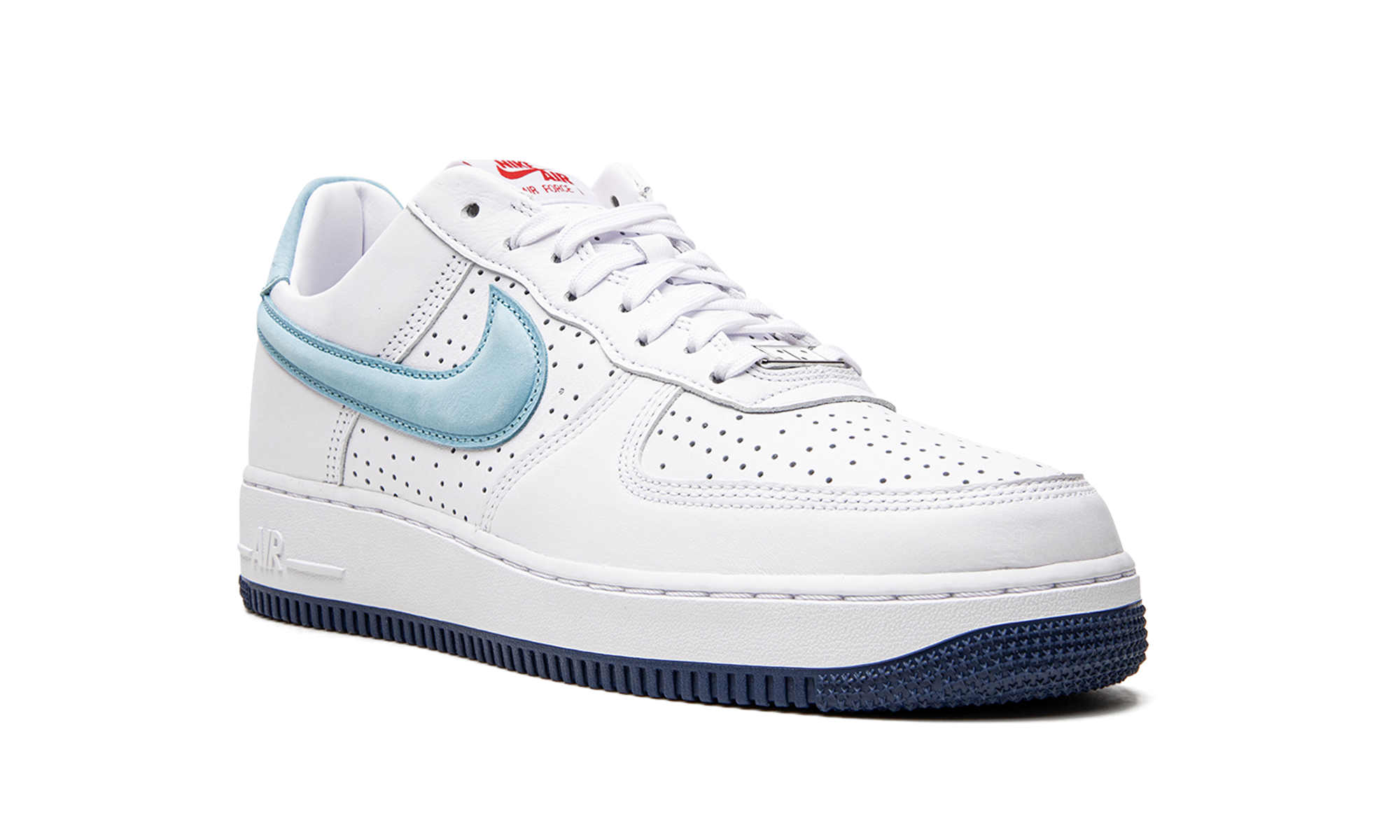 nike air force 1 low puerto rico 2022+DQ9200-100+diagnol right view