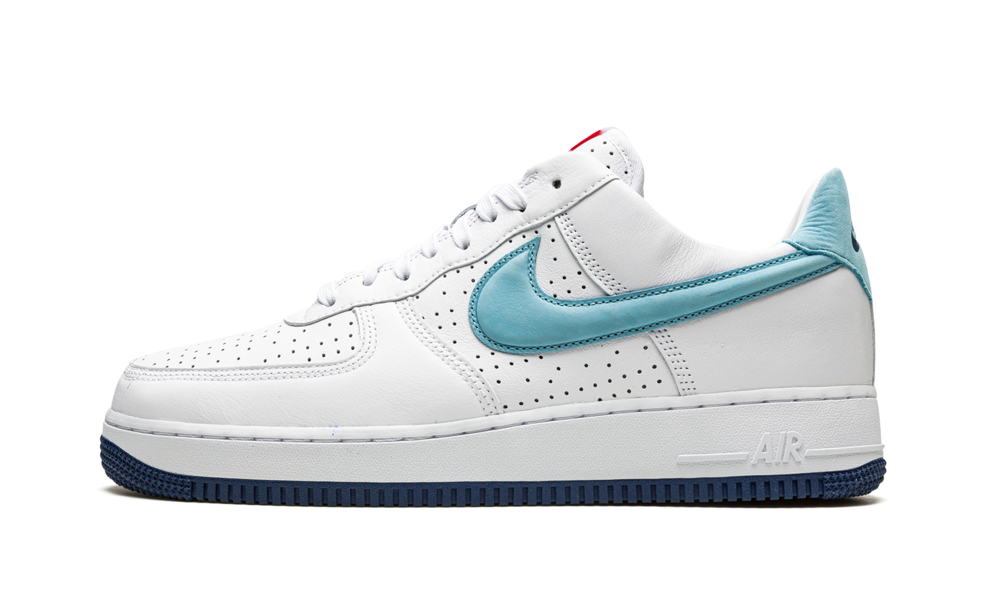 nike air force 1 low puerto rico 2022+DQ9200-100+diagnol right view 1