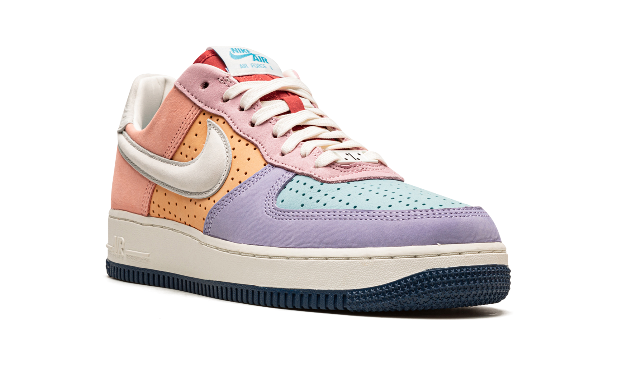 nike air force 1 low puerto rico boricua+DX6504-900+diagnol right view