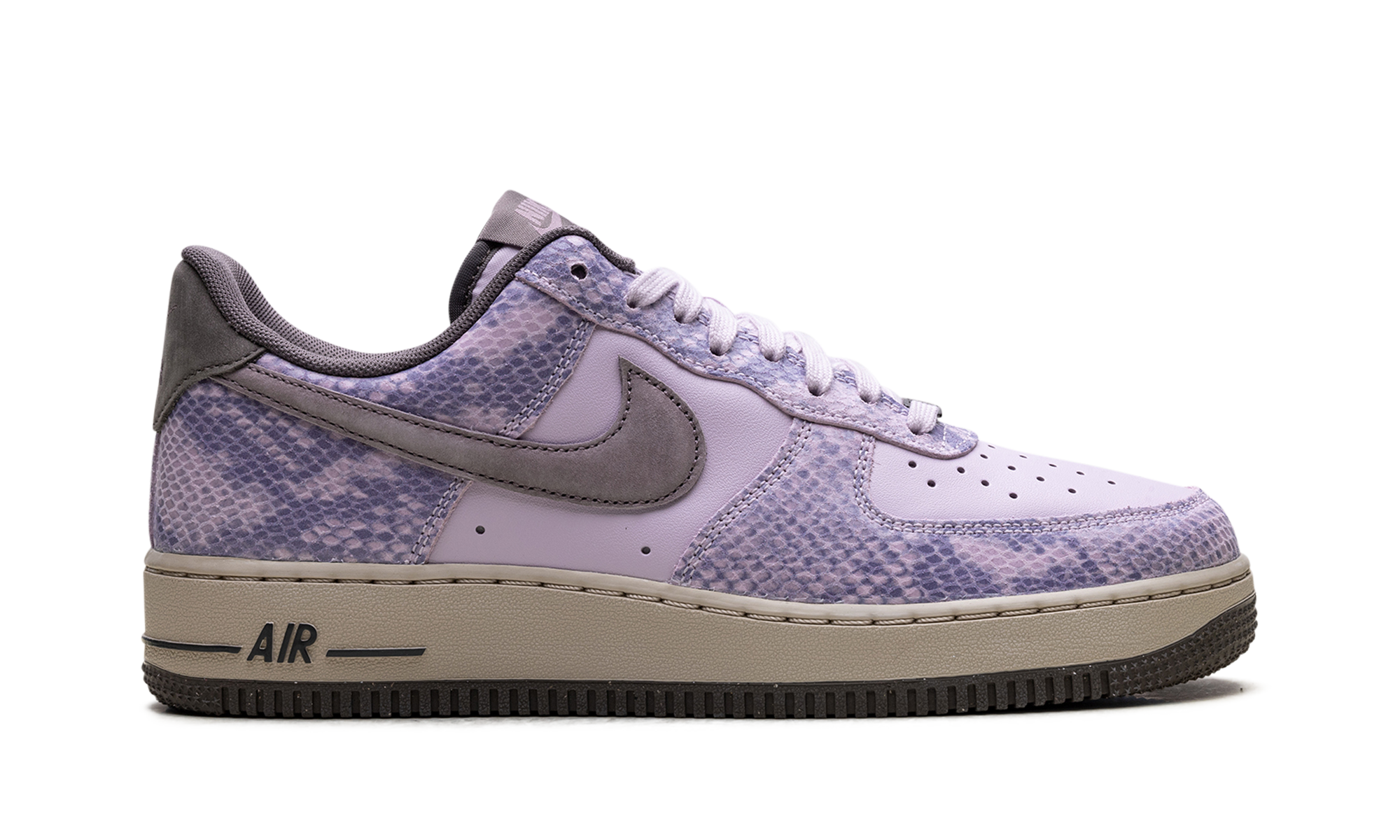 nike air force 1 low purple snakeskin+HF2898-500+right view