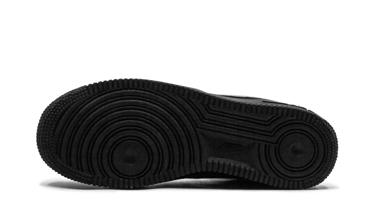 nike air force 1 low qs black white+CQ0492-001+bottom view