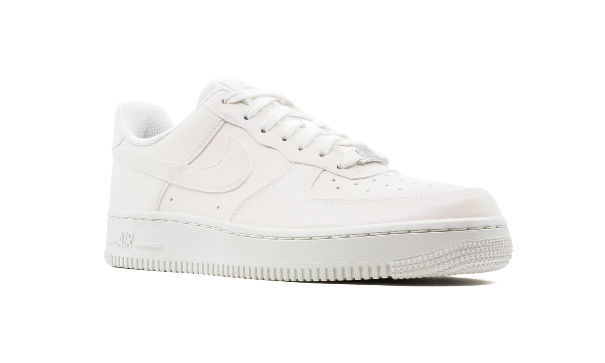 nike air force 1 low reflective white women s+DC2062-100+diagnol right view