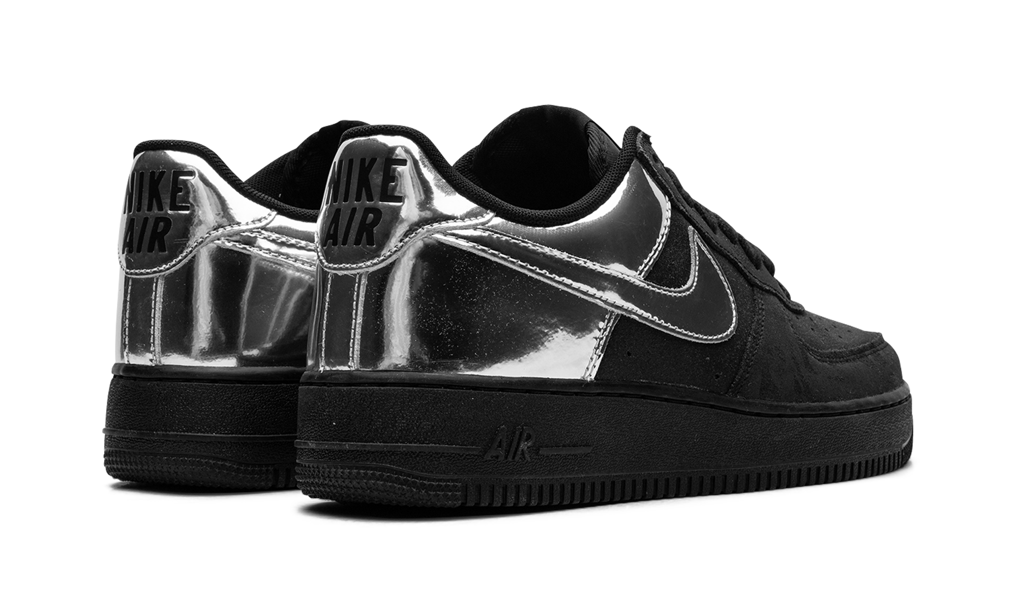 nike air force 1 low retro all star 2025+HF2885-001+diagnol right behind view