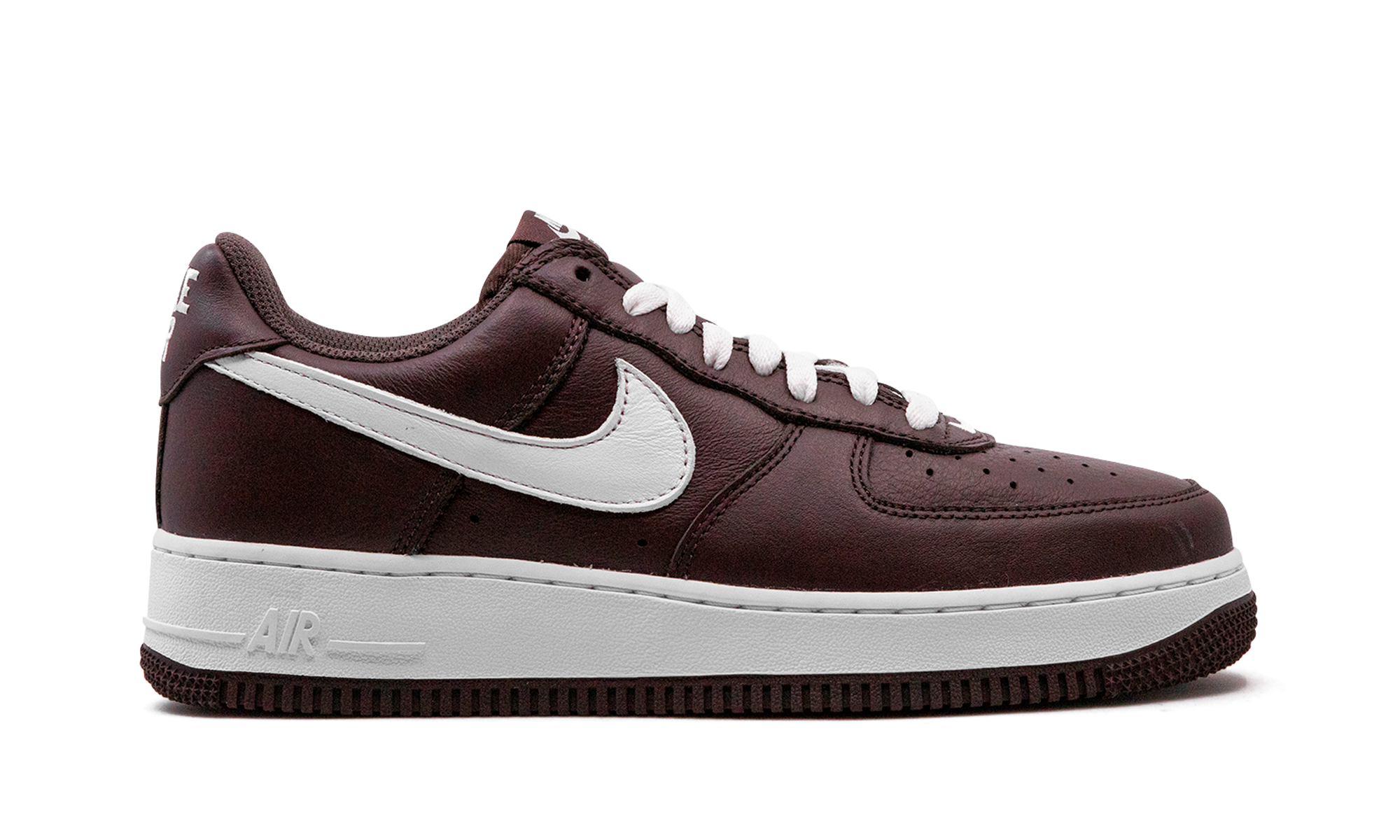 nike air force 1 low retro color of the month chocolate+FD7039-200+right view