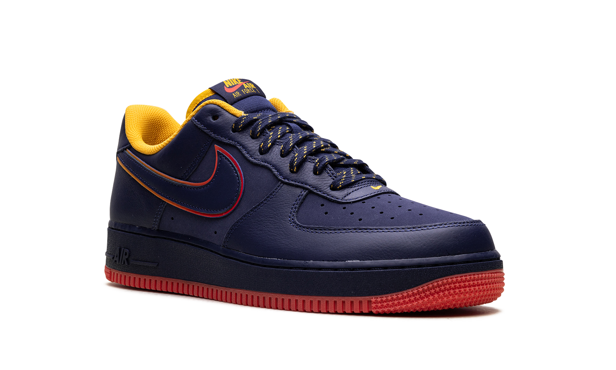 nike air force 1 low retro lettering+HV5752-410+diagnol right view