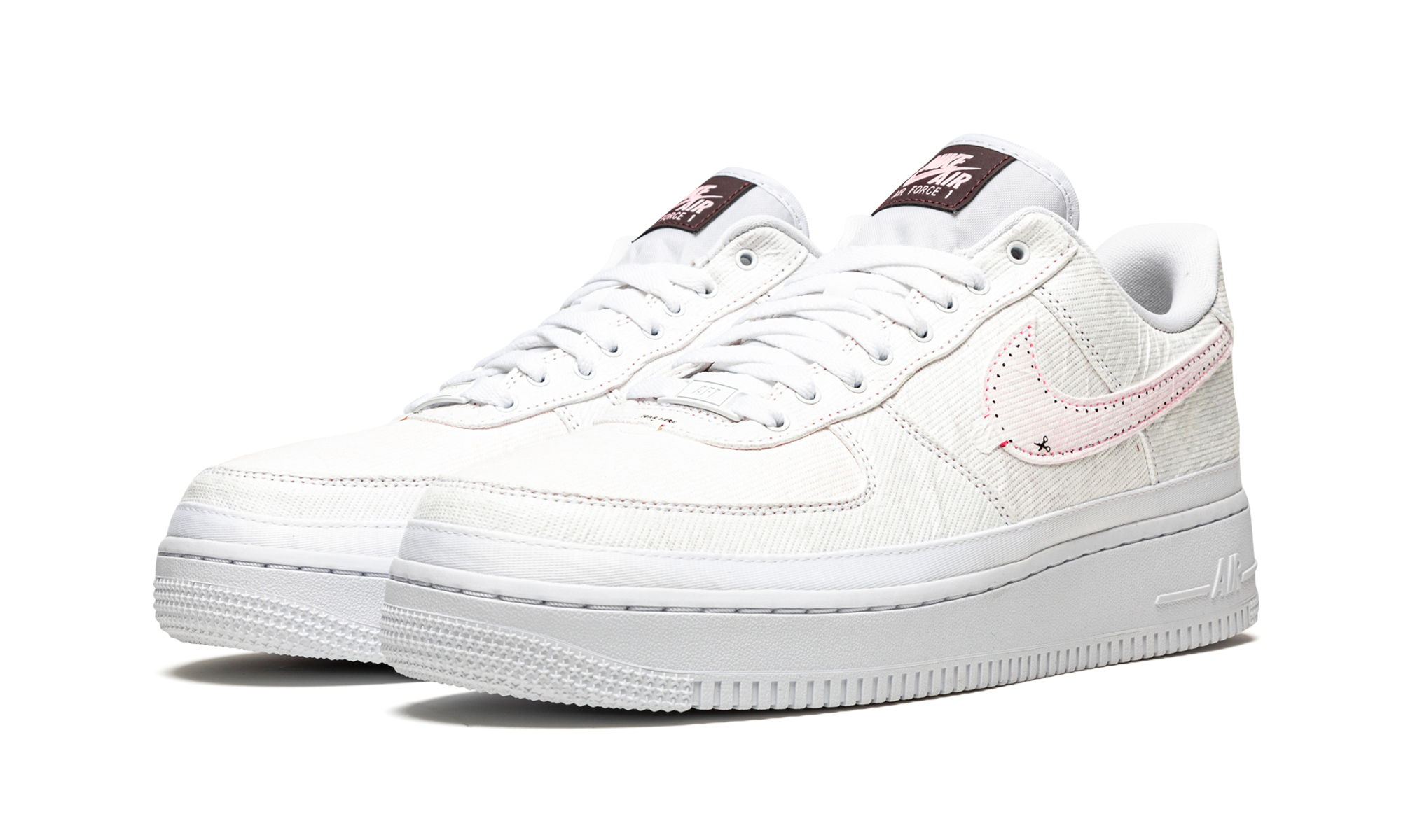 nike air force 1 low reveal fauna brown vanilla women s+DJ9941-244+diagnol left view