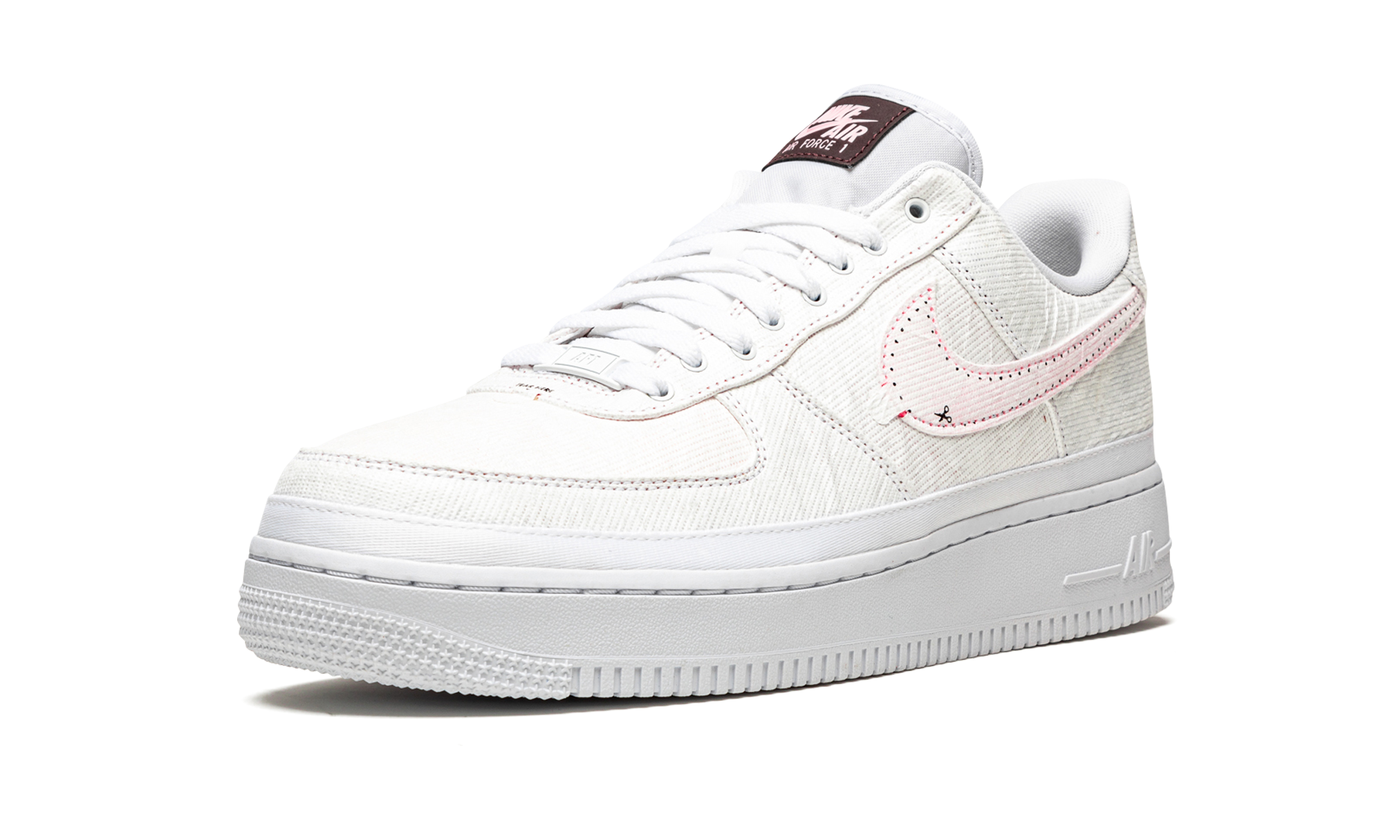 nike air force 1 low reveal fauna brown vanilla women s+DJ9941-244+left diagnol single view