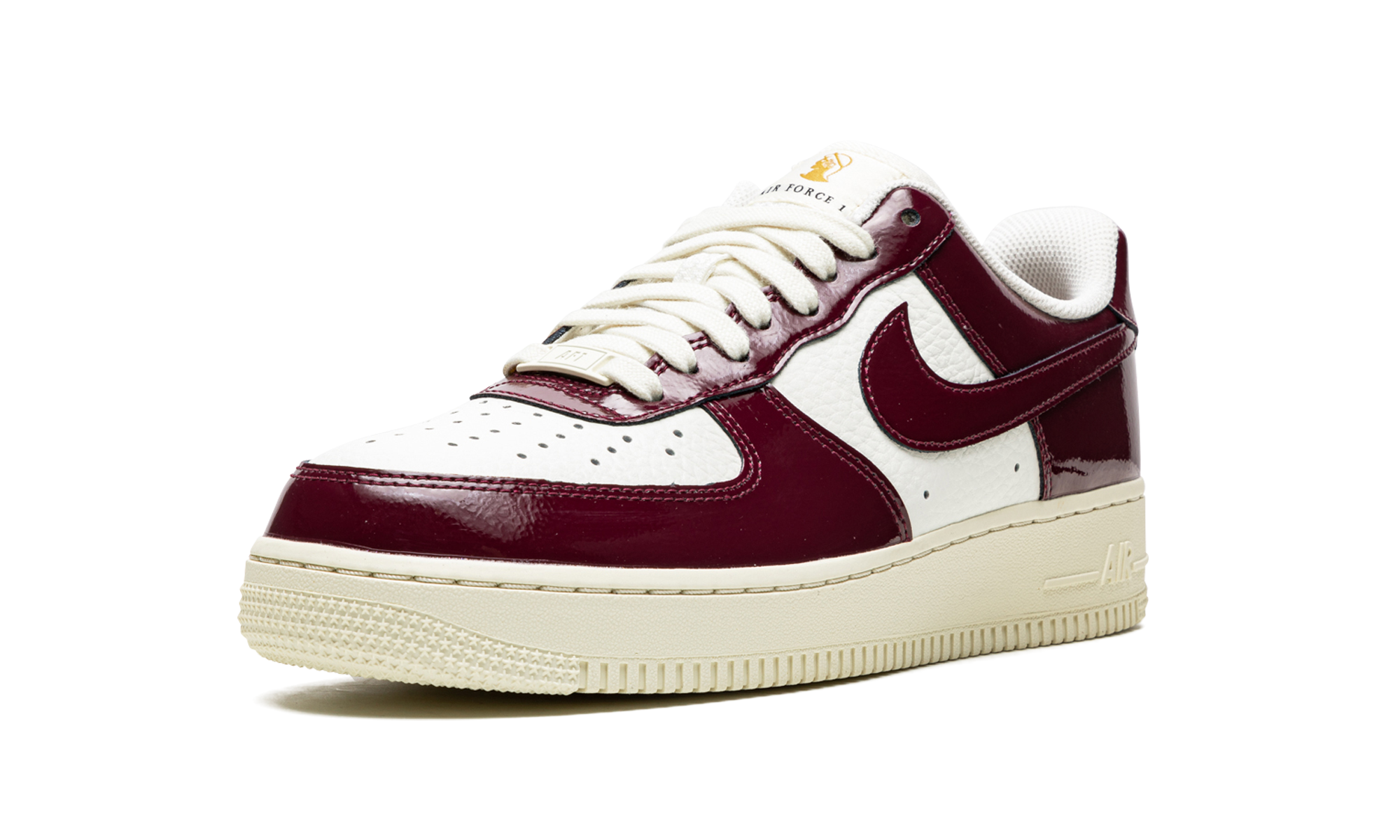 nike air force 1 low roman empire dark beetroot women s+DQ8583-100+left diagnol single view