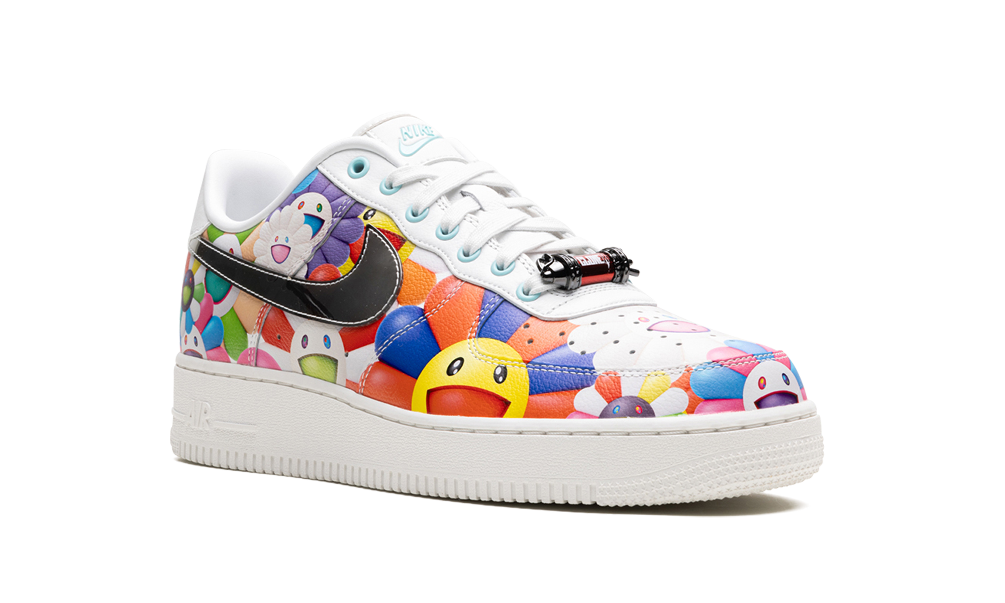 nike air force 1 low rtfkt clone x murakami drip edition of 3815+FQ4051-900+diagnol right view