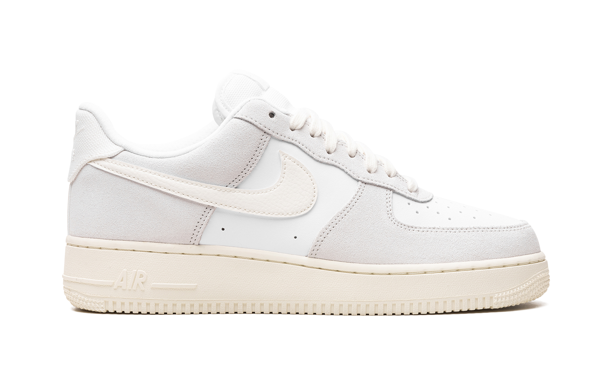 nike air force 1 low sail platinum tint+CW7584-100+right view