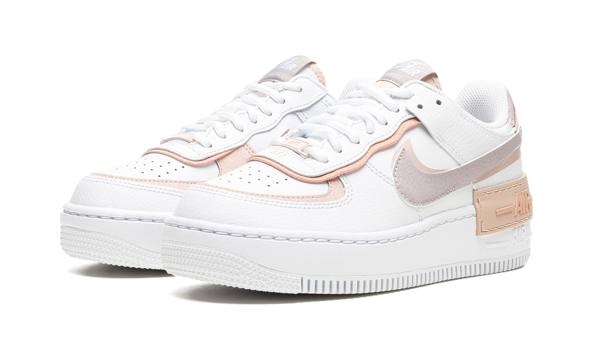 nike air force 1 low shadow amethyst ash women s+CI0919-113+diagnol left view