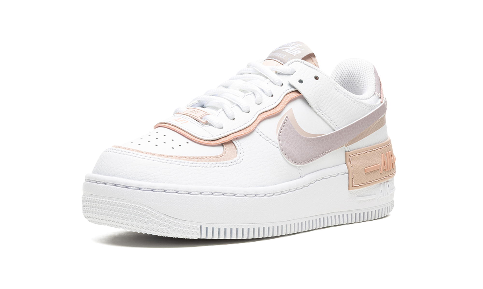 nike air force 1 low shadow amethyst ash women s+CI0919-113+left diagnol single view