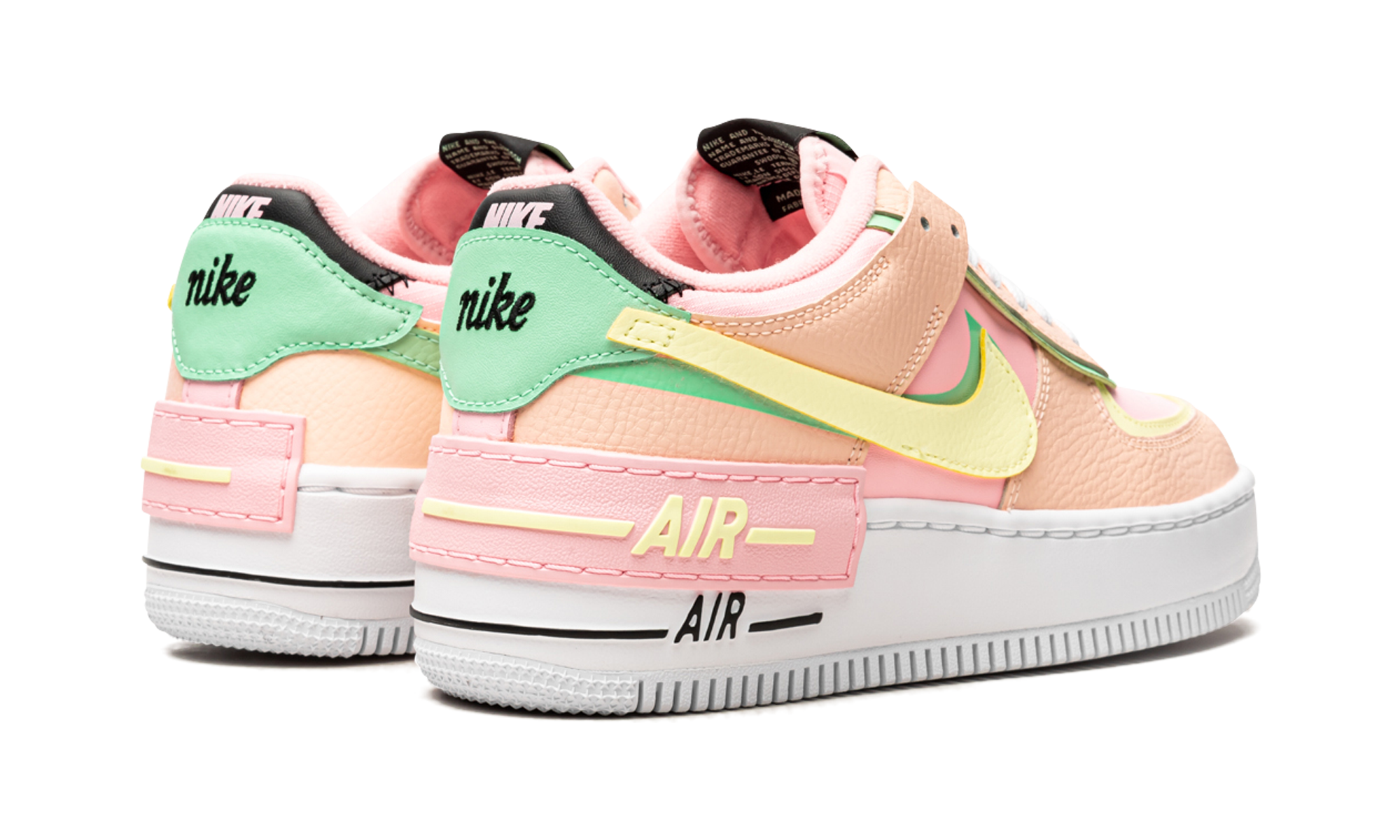 nike air force 1 low shadow arctic punch women s+CU8591-601+diagnol right behind view