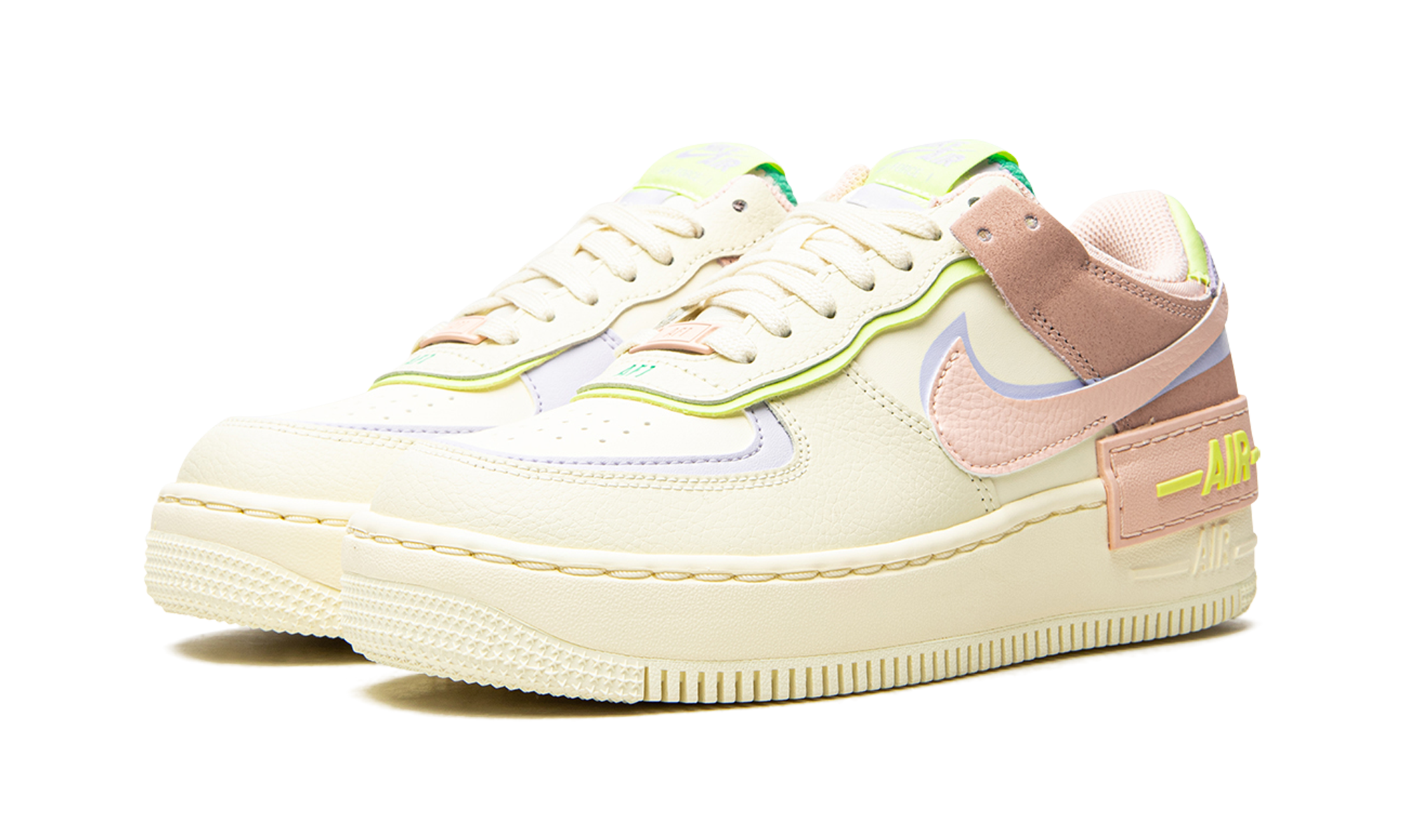 nike air force 1 low shadow cashmere women s+CI0919-700+diagnol left view
