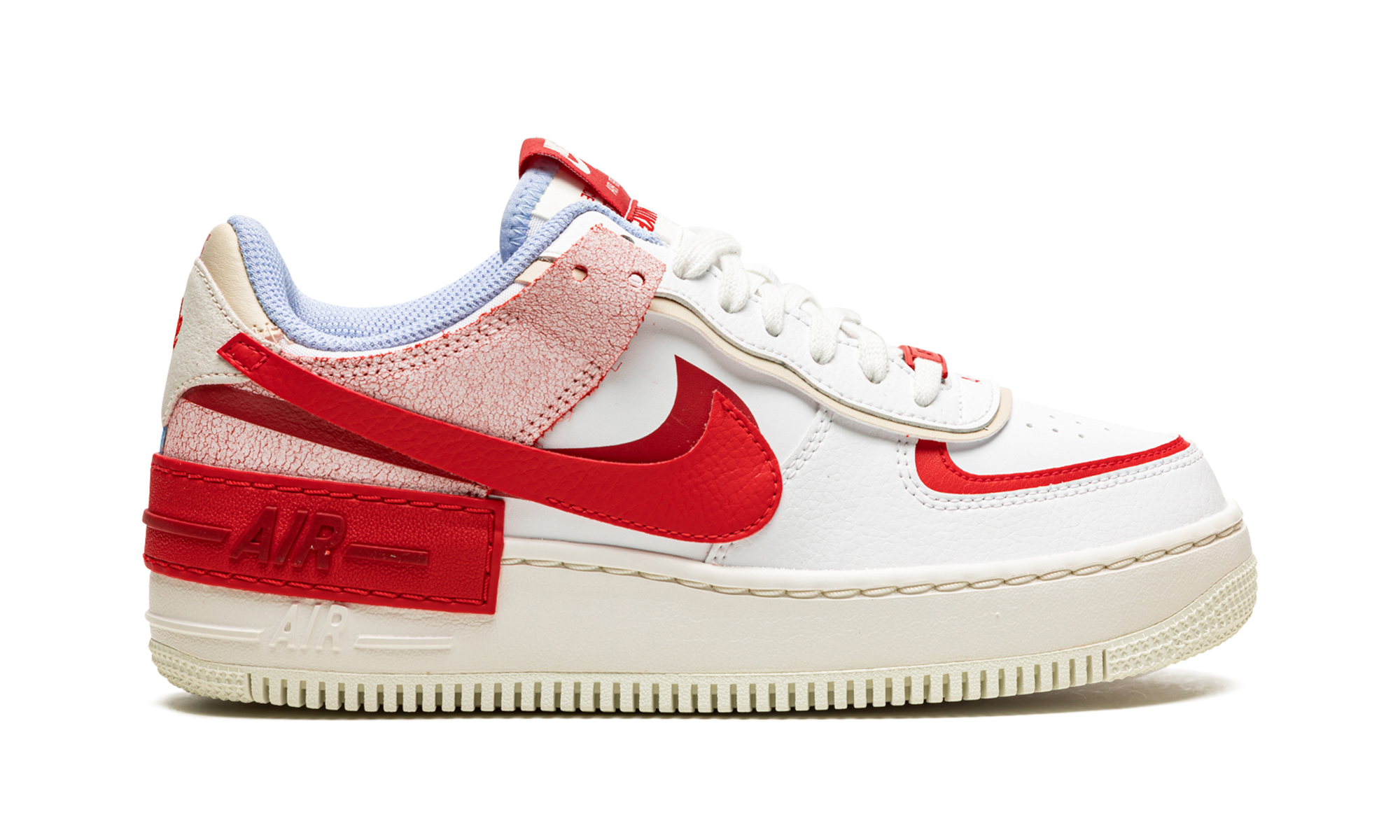 nike air force 1 low shadow cracked leather women s+CI0919-108+right view