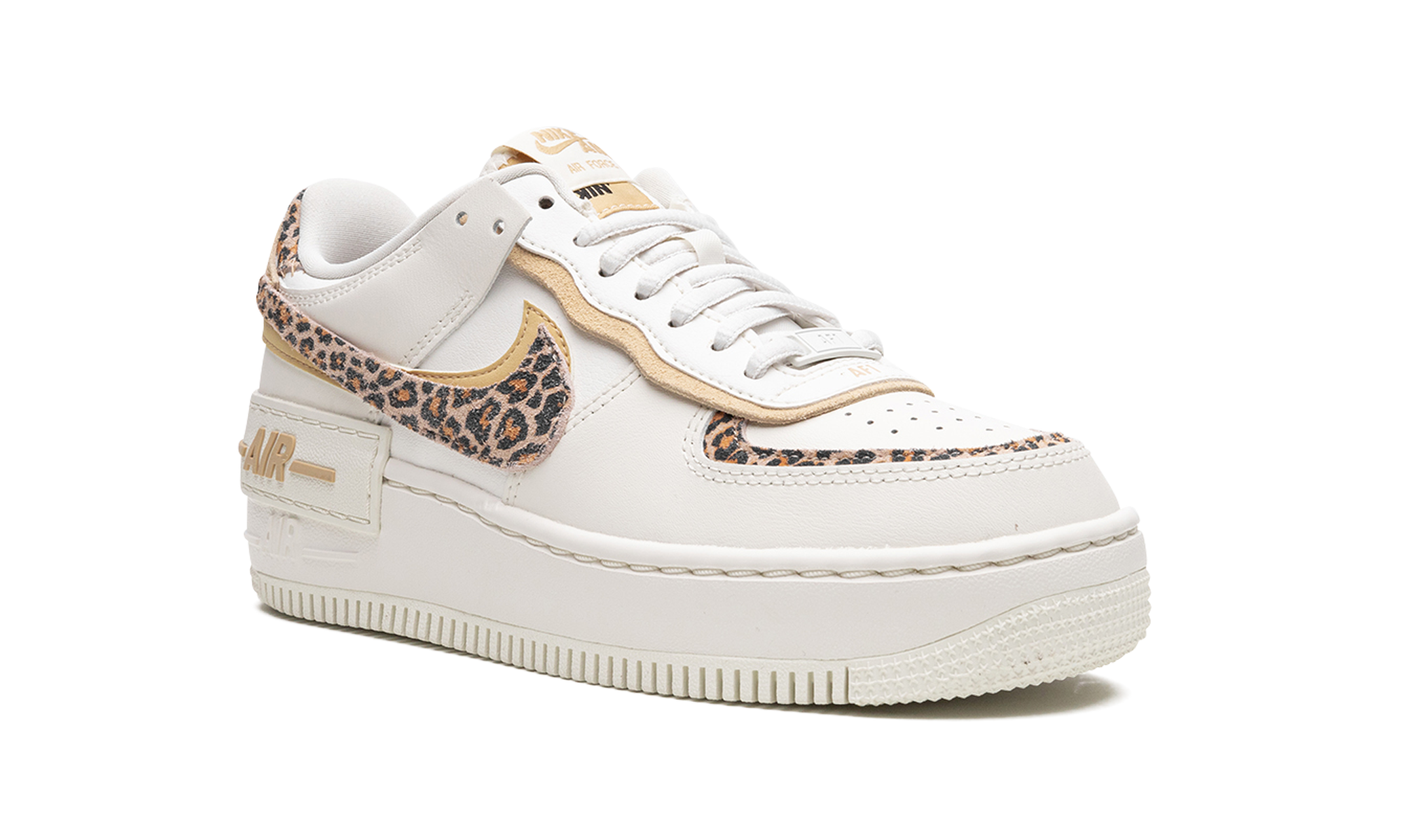 nike air force 1 low shadow leopard women s+CI0919-120+diagnol right view